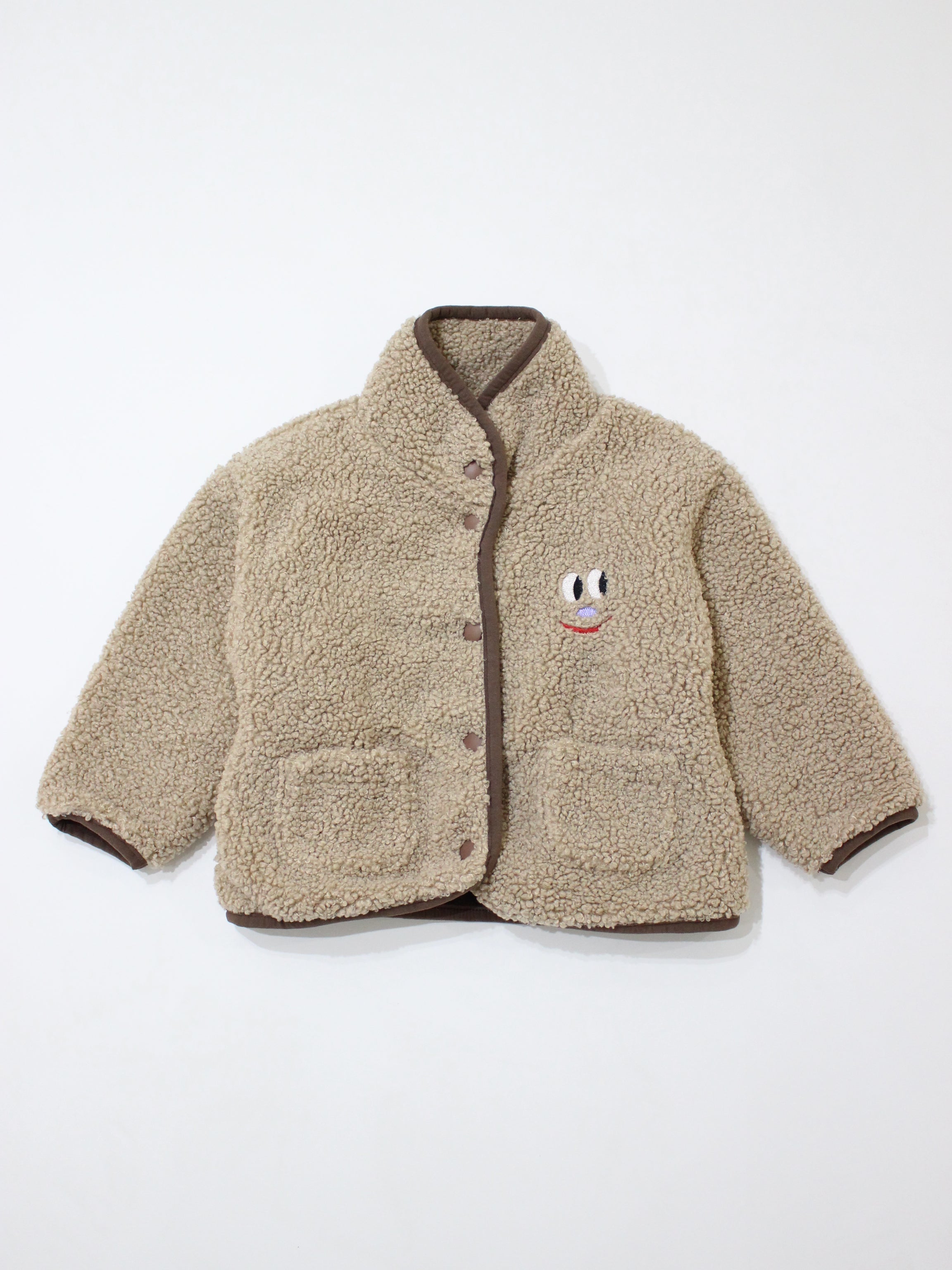 The Campamento    Smiling Face Teddy Baby Jacket