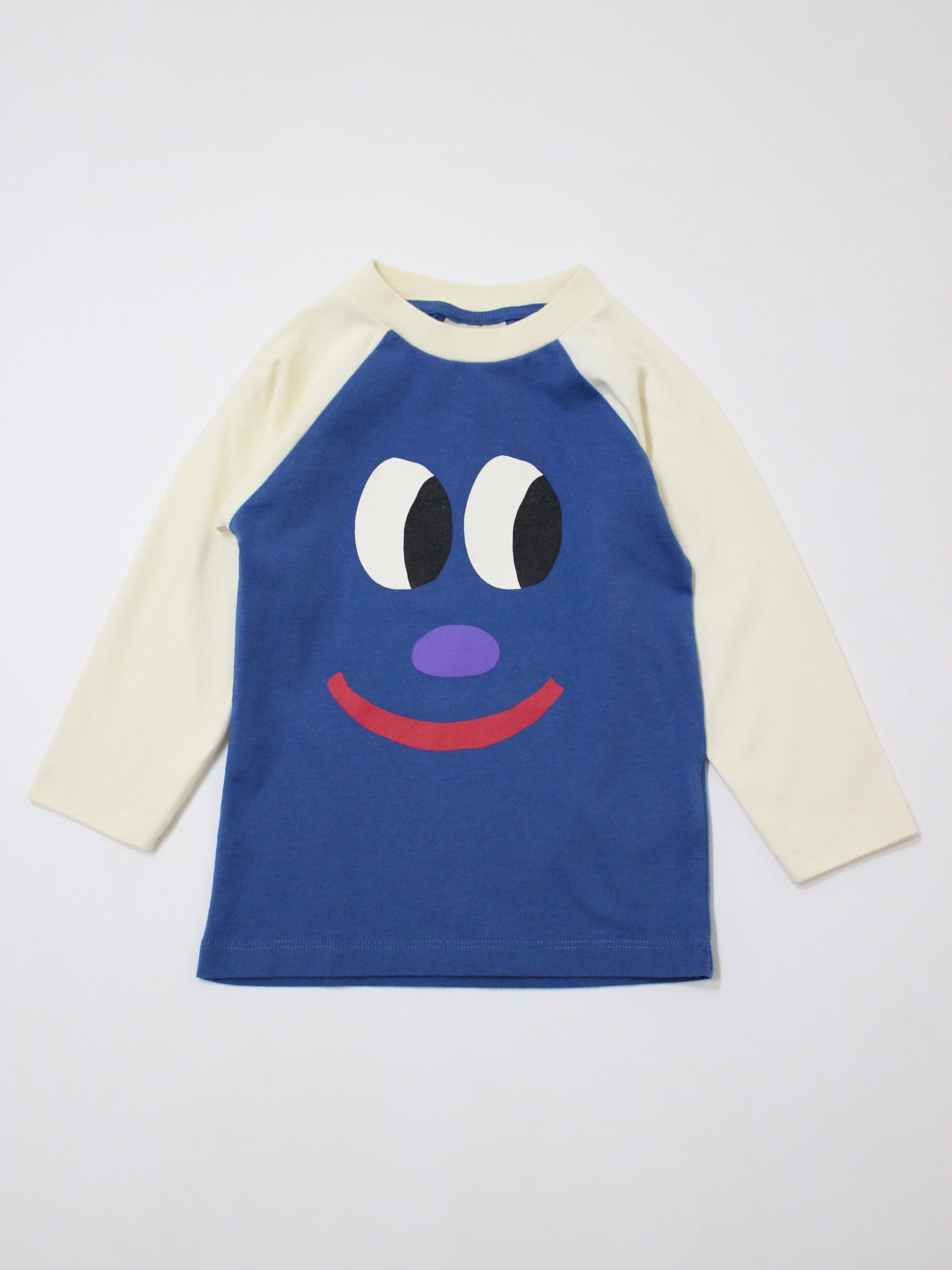 The Campamento  Smiling Face Color Block Tshirt