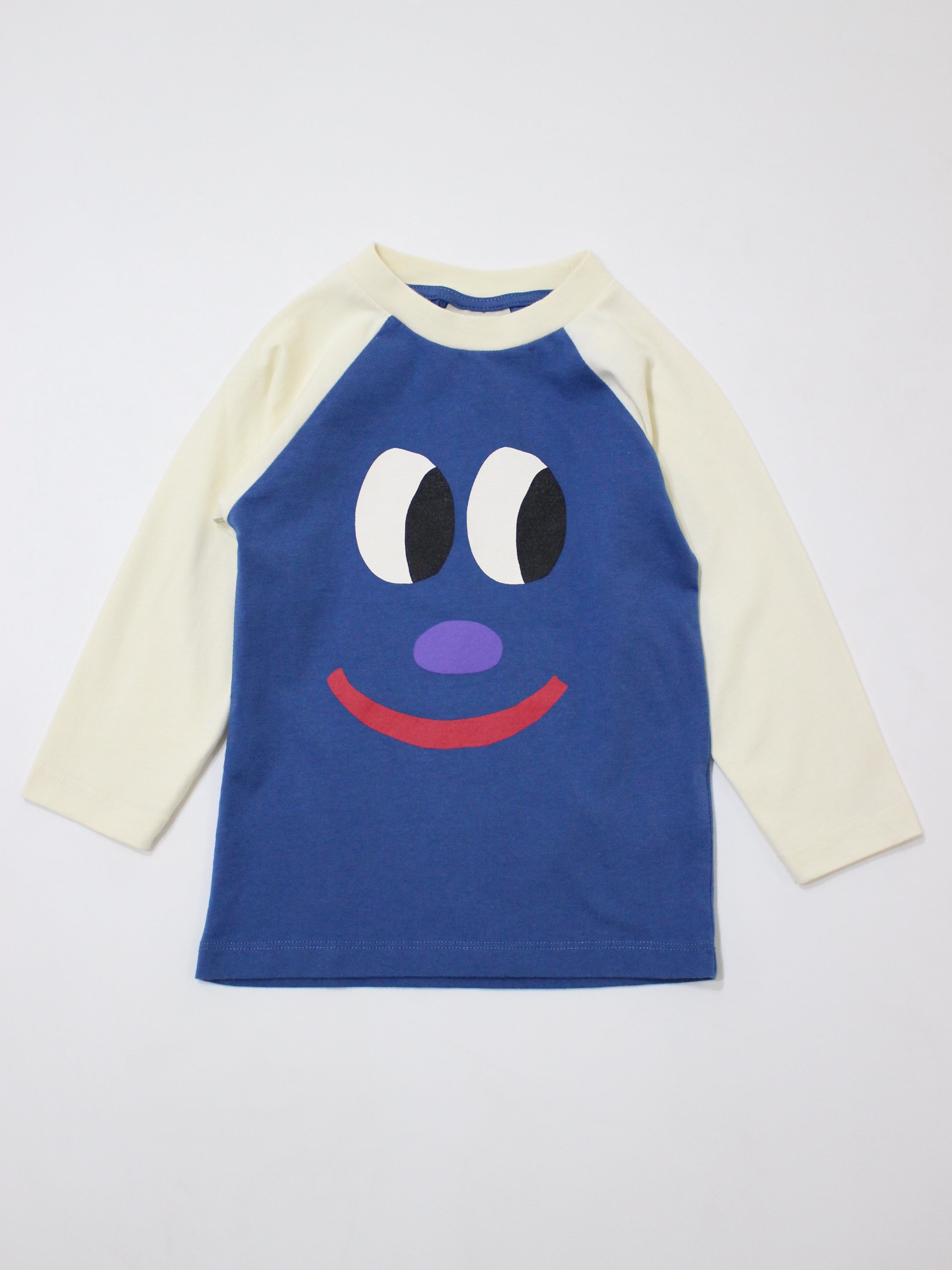 The Campamento  Smiling Face Color Block Tshirt
