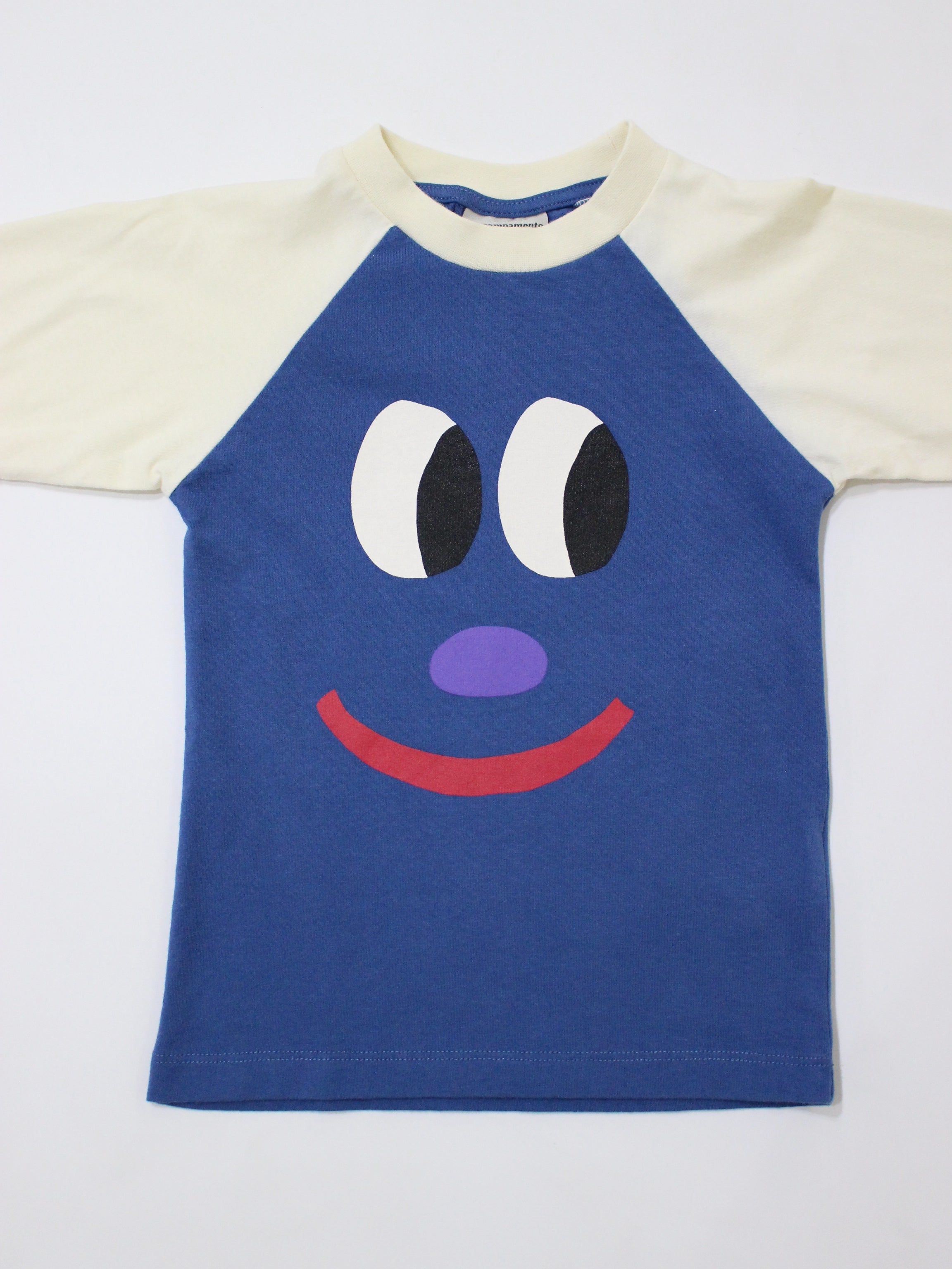 The Campamento  Smiling Face Color Block Tshirt