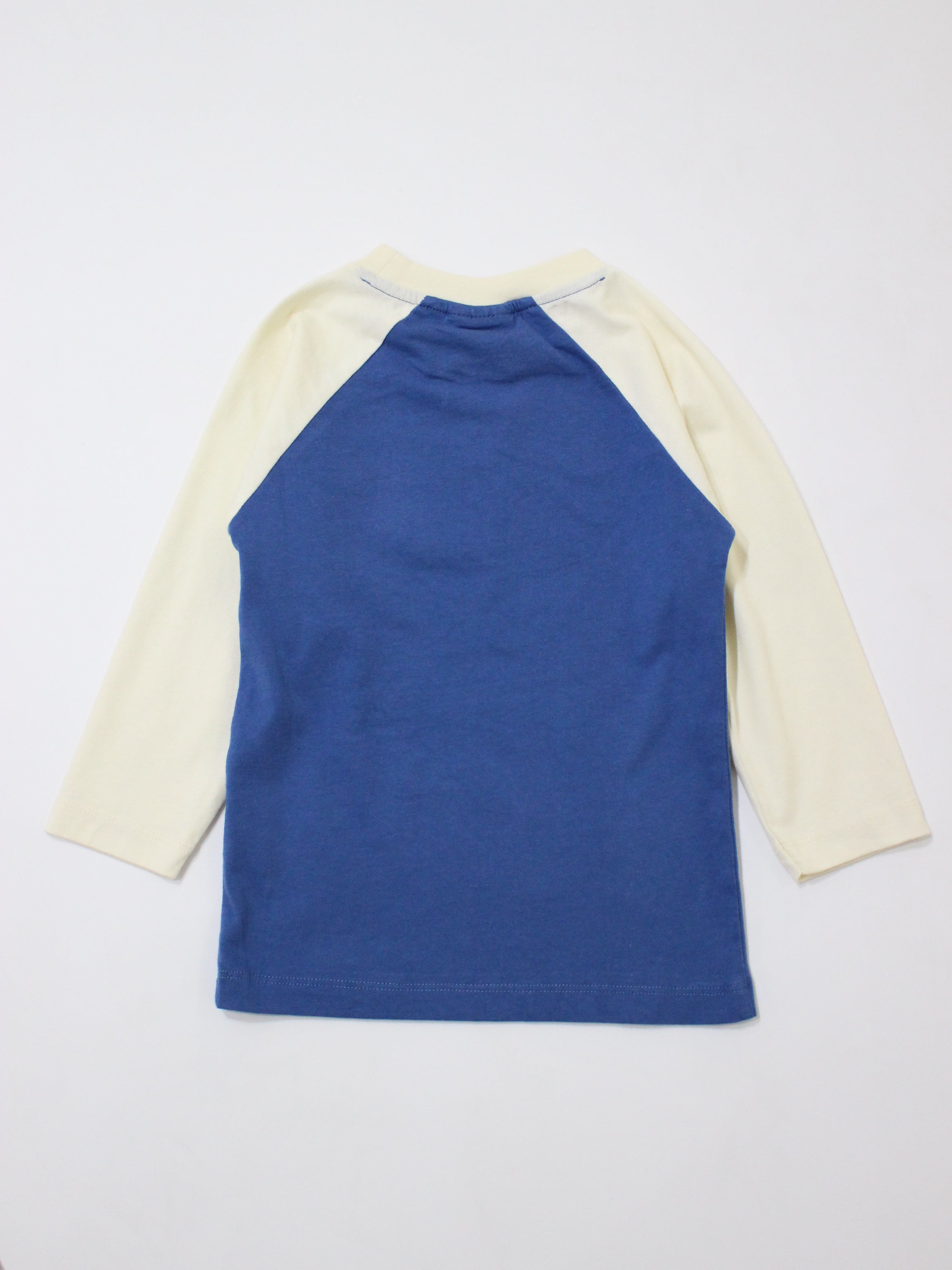 The Campamento  Smiling Face Color Block Tshirt