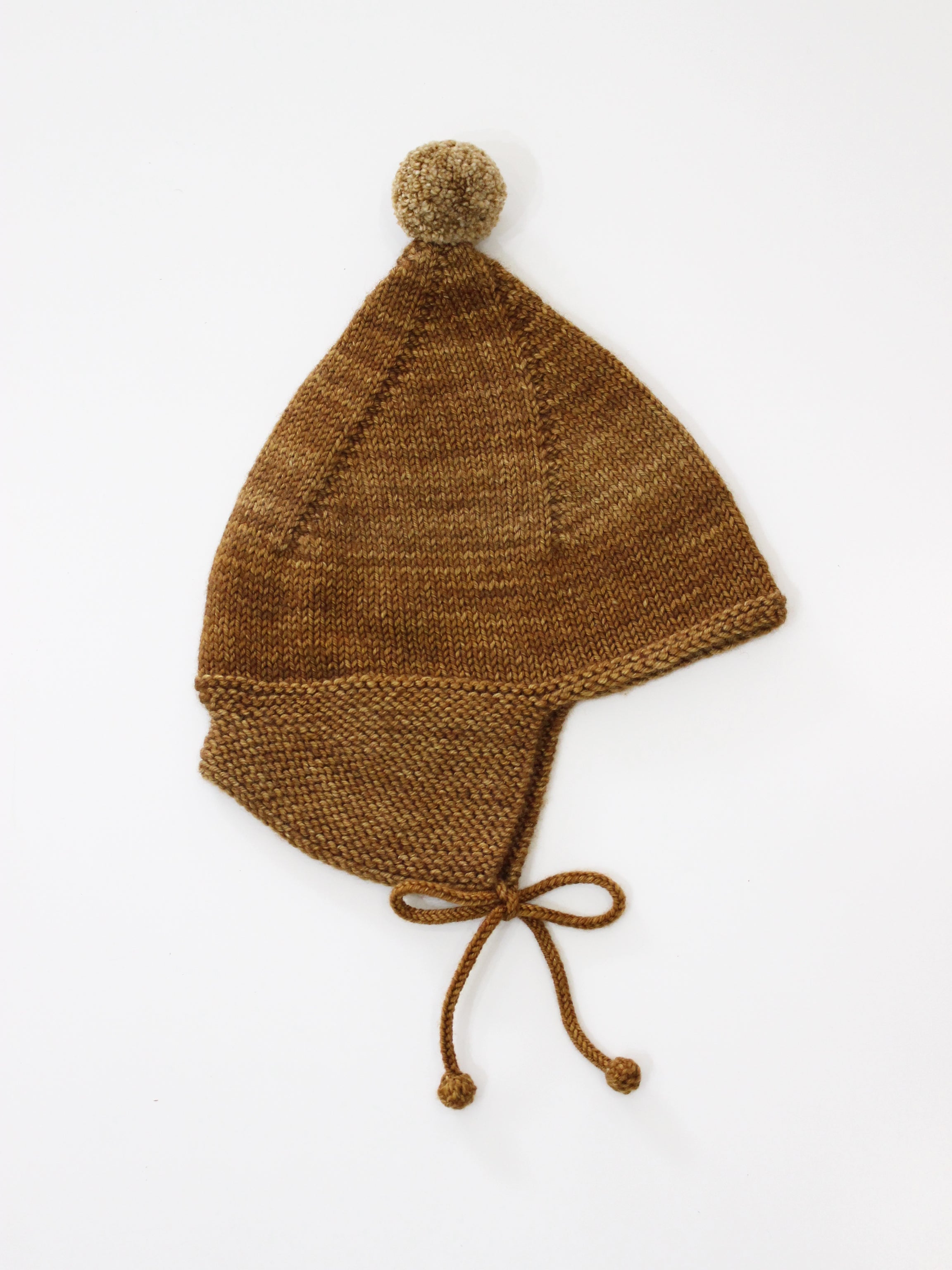 Misha & Puff POINTY PEAK HAT NUTMEG  26FA Drop2