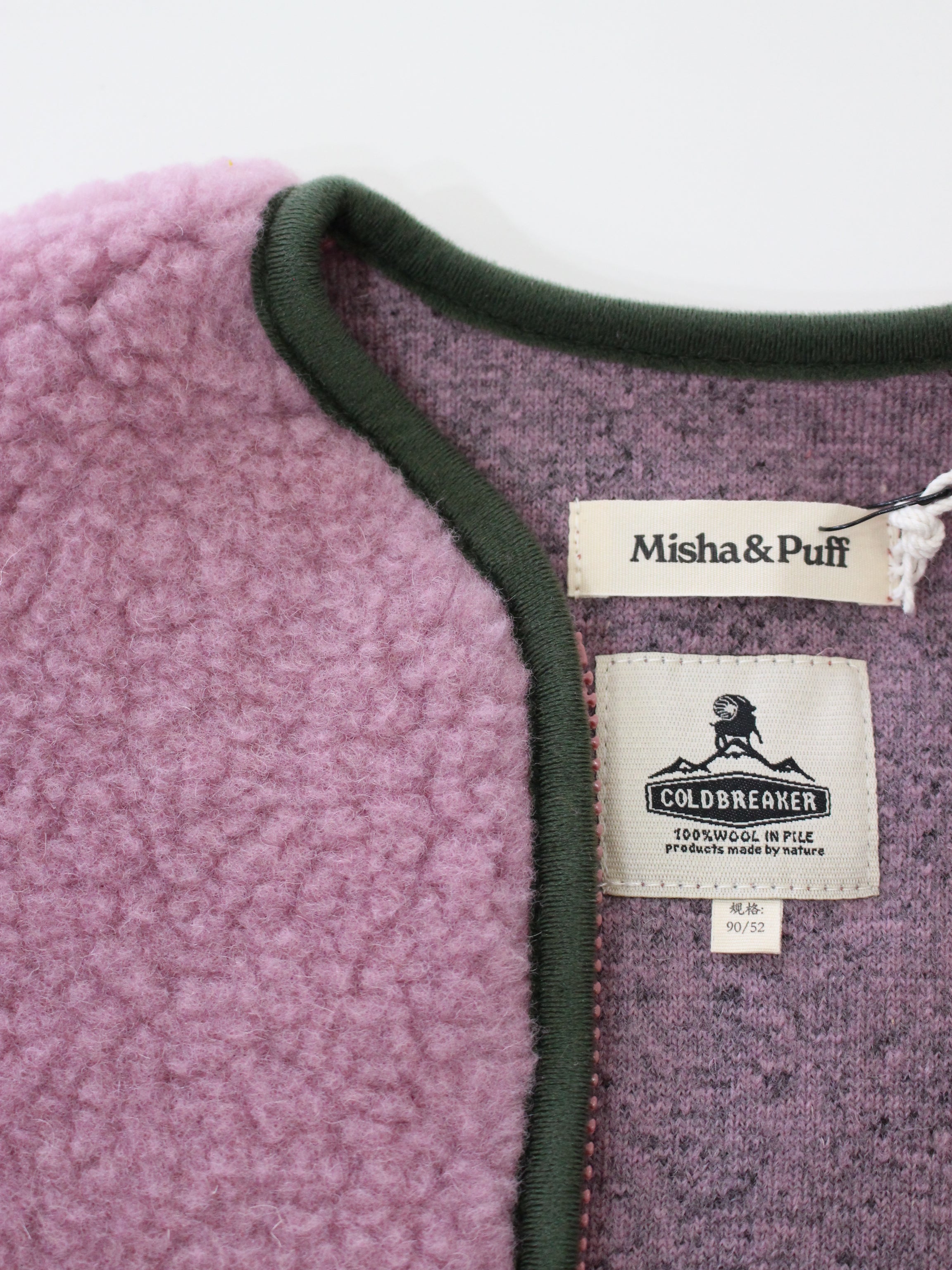 Misha & Puff PEPITKO VEST VENETIAN PINK   26FA Drop2