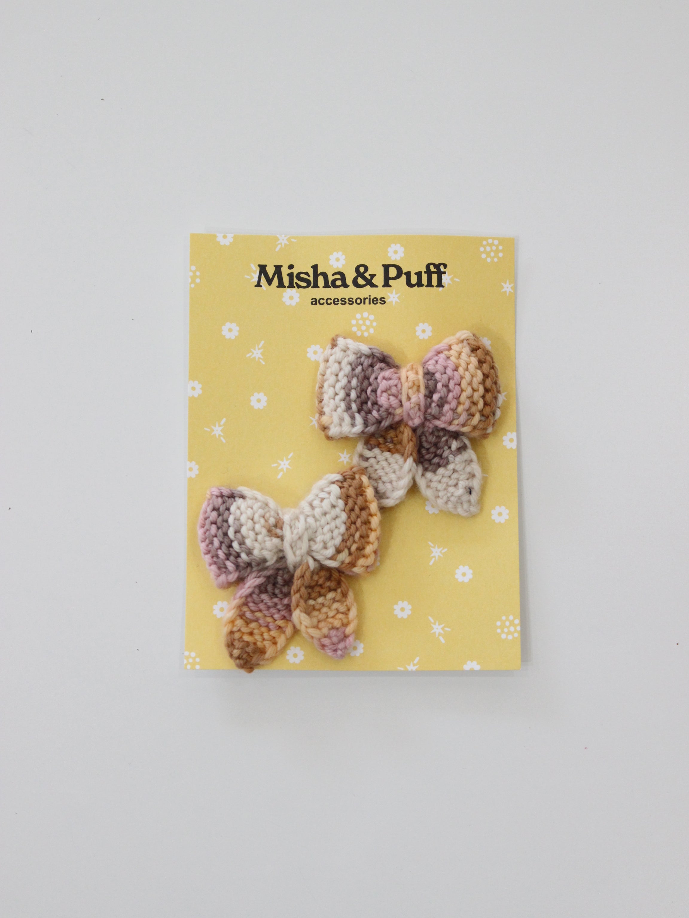 Misha & Puff BABY PUFF BOW SET MOCHI SPACE DYE  26FA Drop2