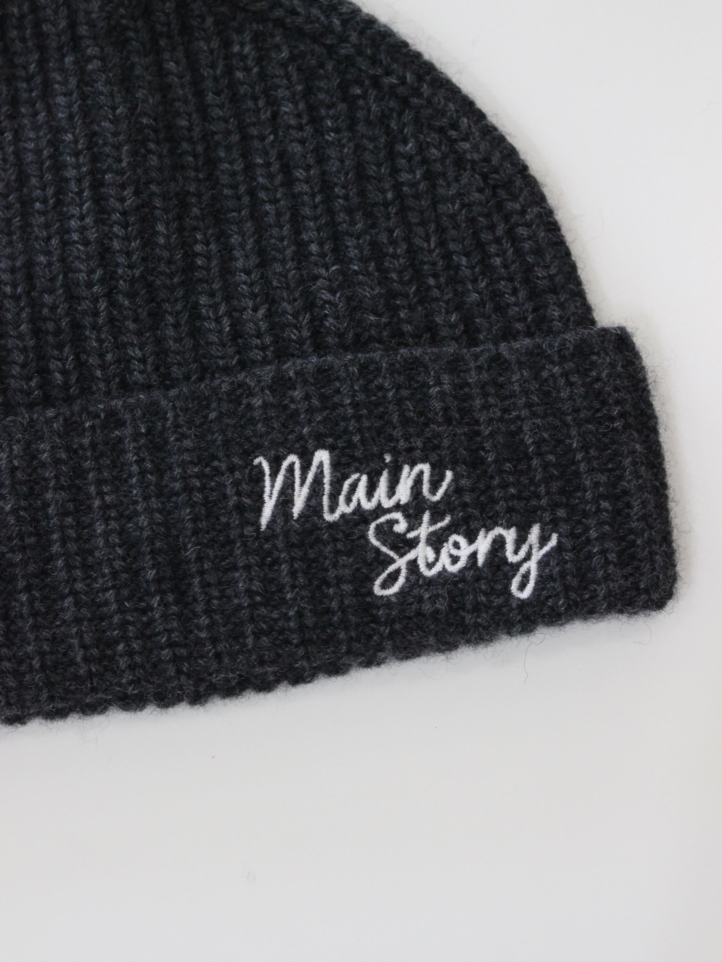 main story Beanie Charcoal