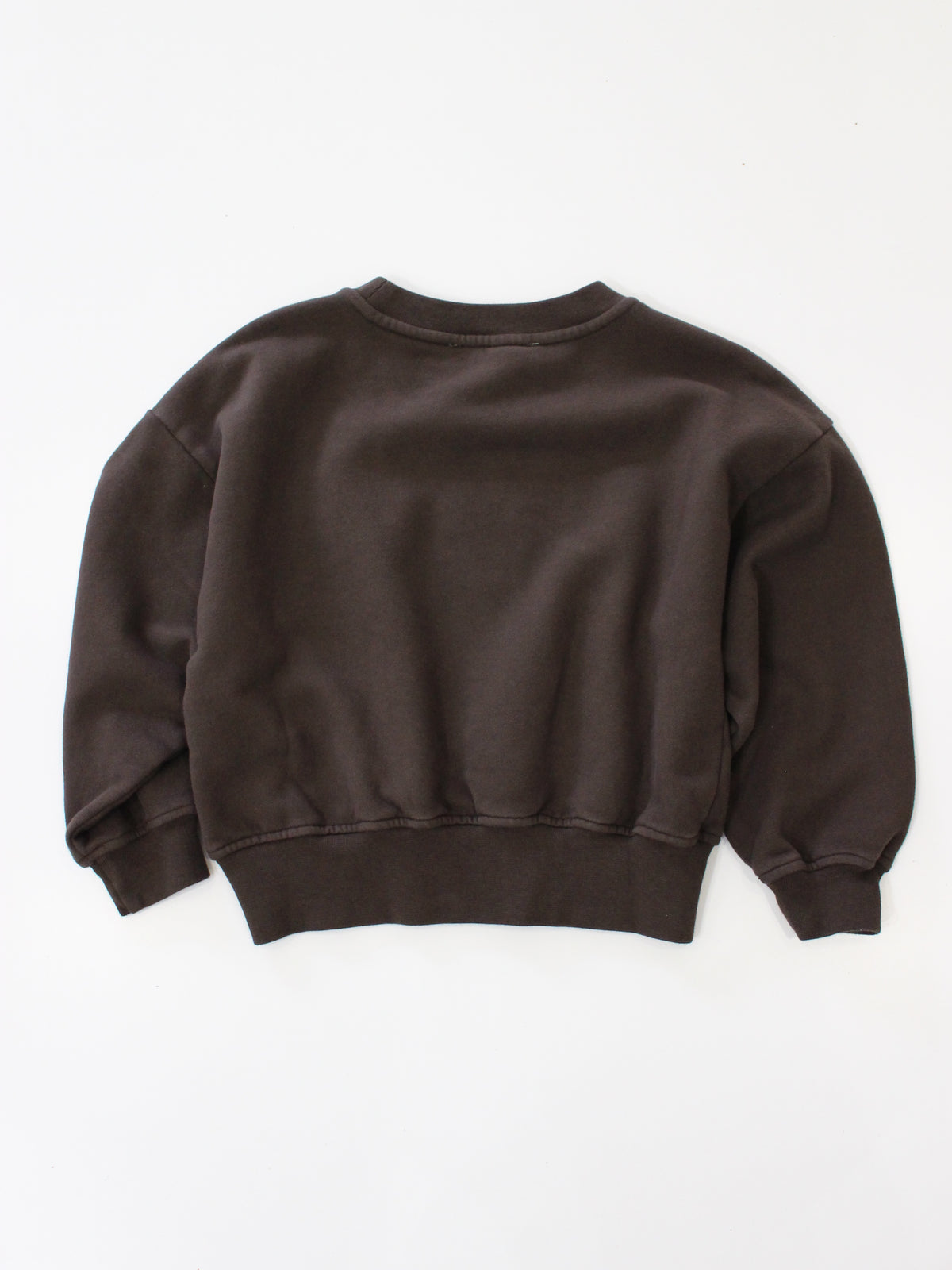 main story  Bubble Sweatshirt  Chocolate Brown