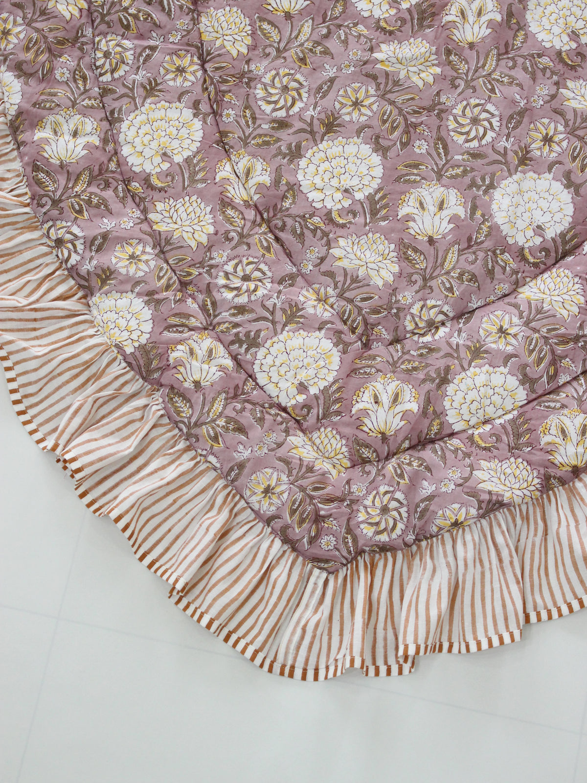 saruche  Heart Frill Mat　 Fujiiro