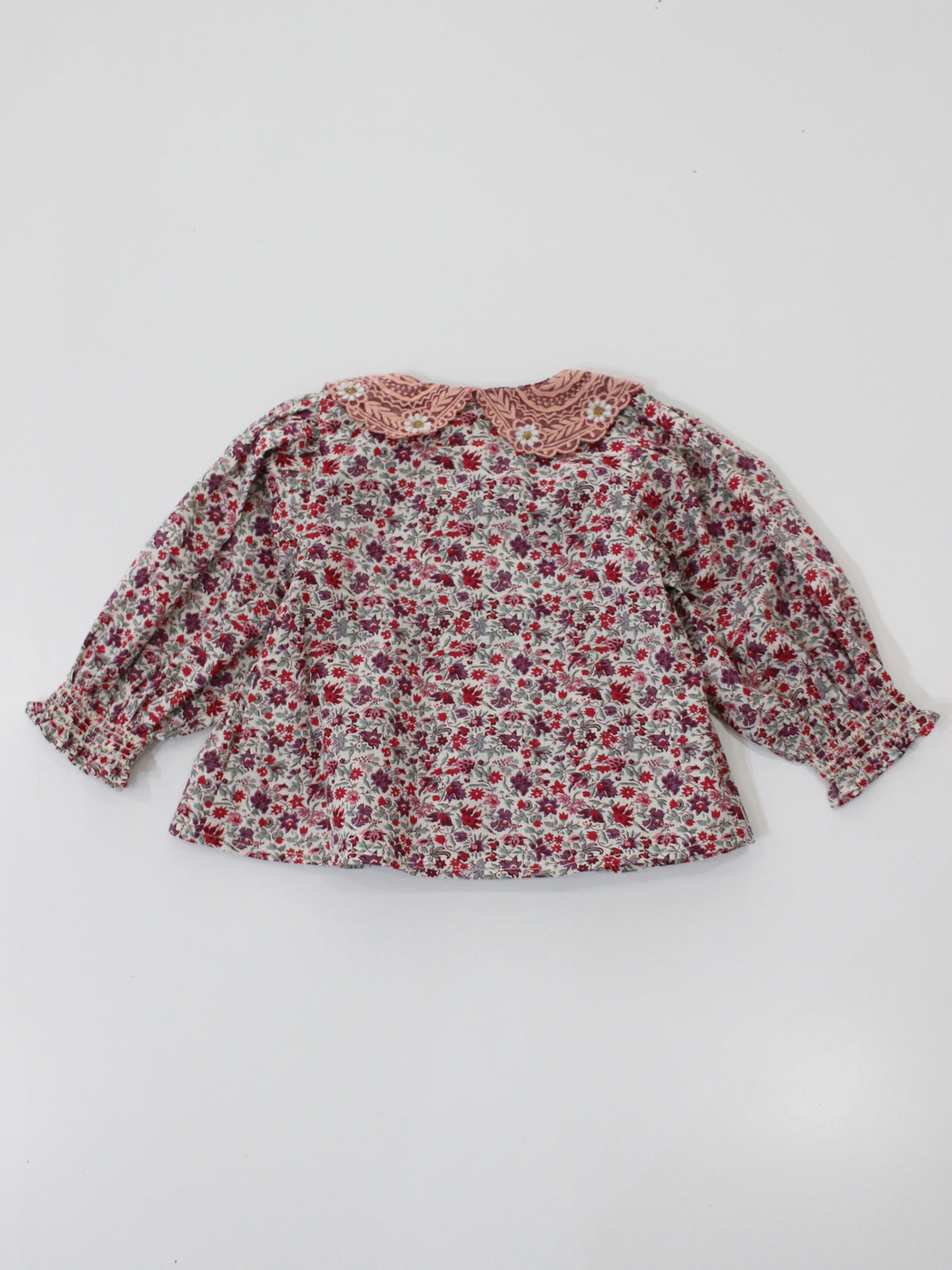 BONJOUR DIARY Baby blouse Flowers field print