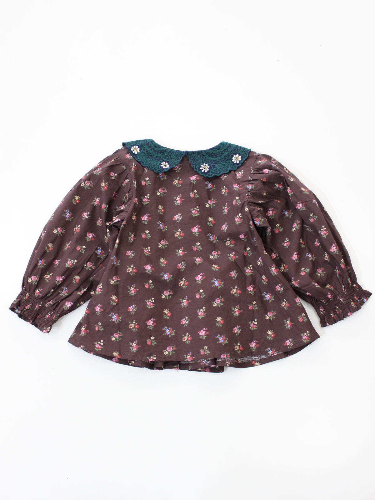 BONJOUR DIARY  Baby blouse Little bouquet print