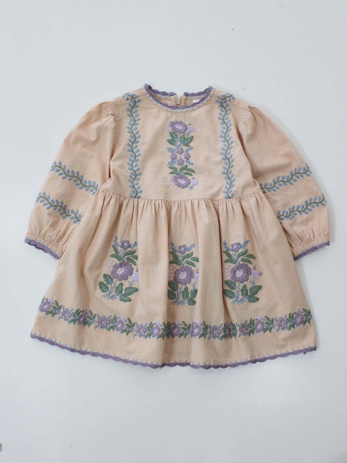 APOLINA  PENELOPE DRESS - DRIED ROSE