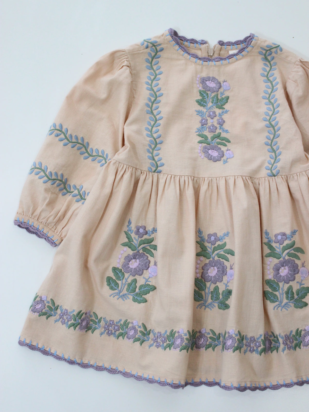 APOLINA  PENELOPE DRESS - DRIED ROSE