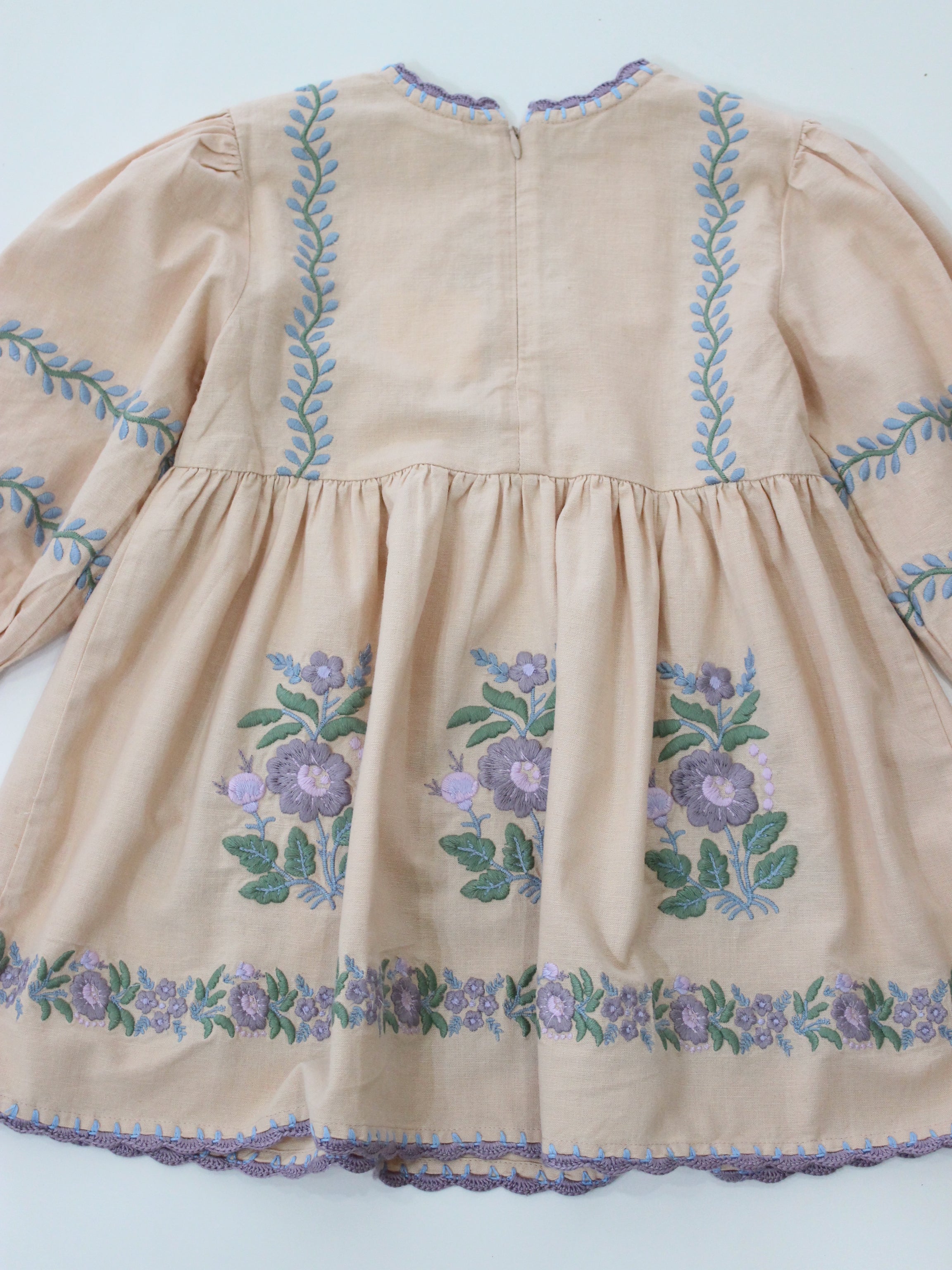 APOLINA PENELOPE DRESS - DRIED ROSE