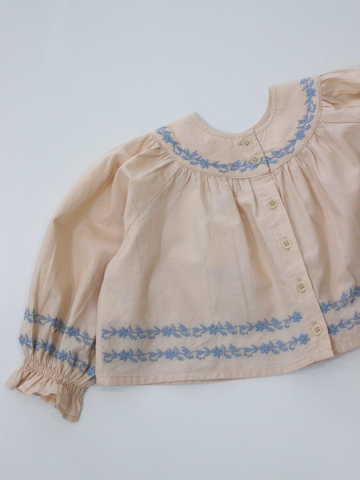APOLINA  BABY LOLA BLOUSE - DRIED ROSE