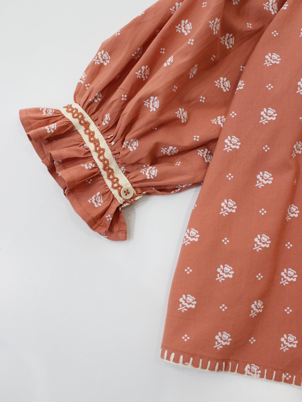 APOLINA  CARINA SMOCK TUNIC - MOUNTAIN CALICO JAM