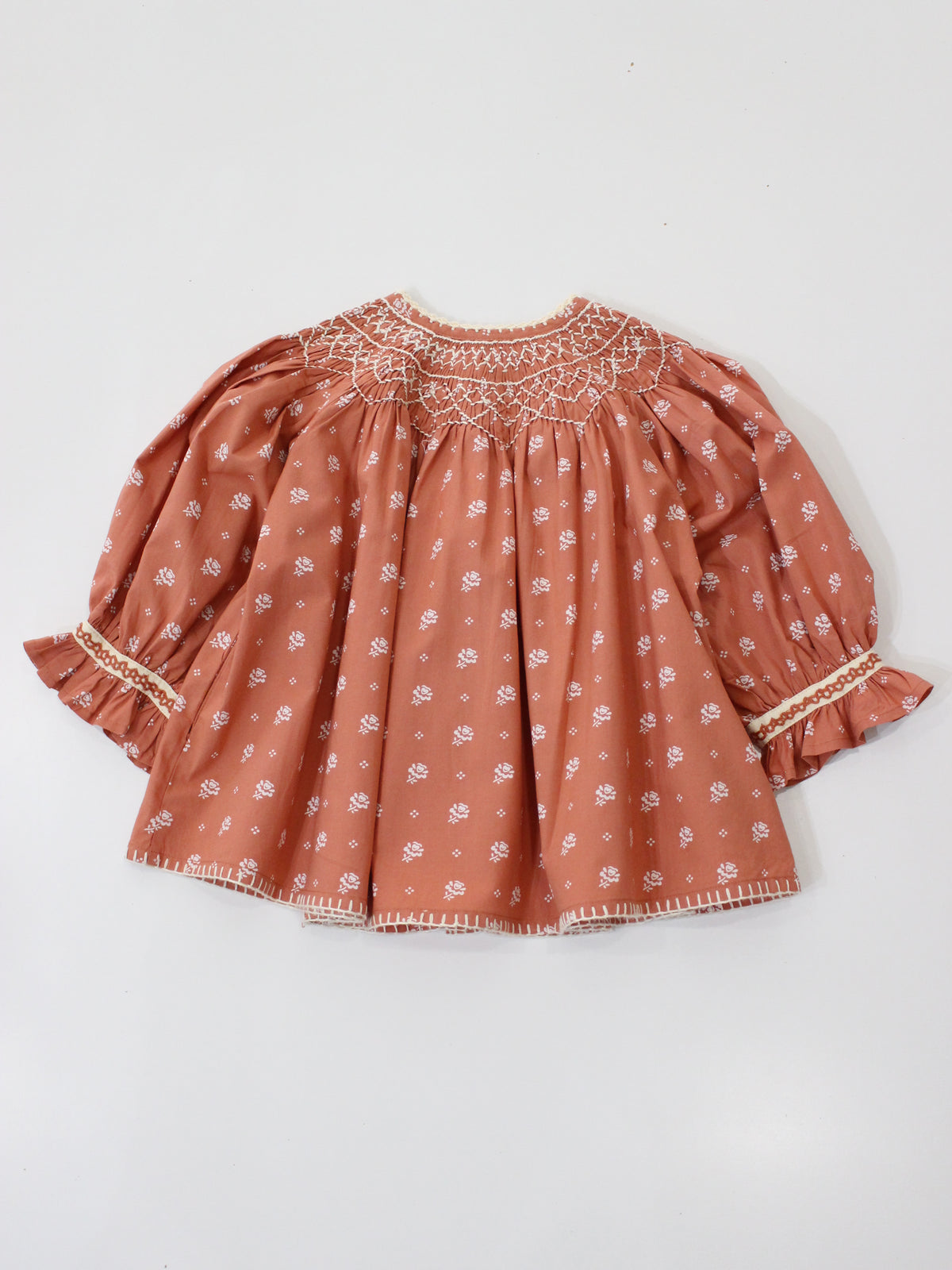 APOLINA  CARINA SMOCK TUNIC - MOUNTAIN CALICO JAM
