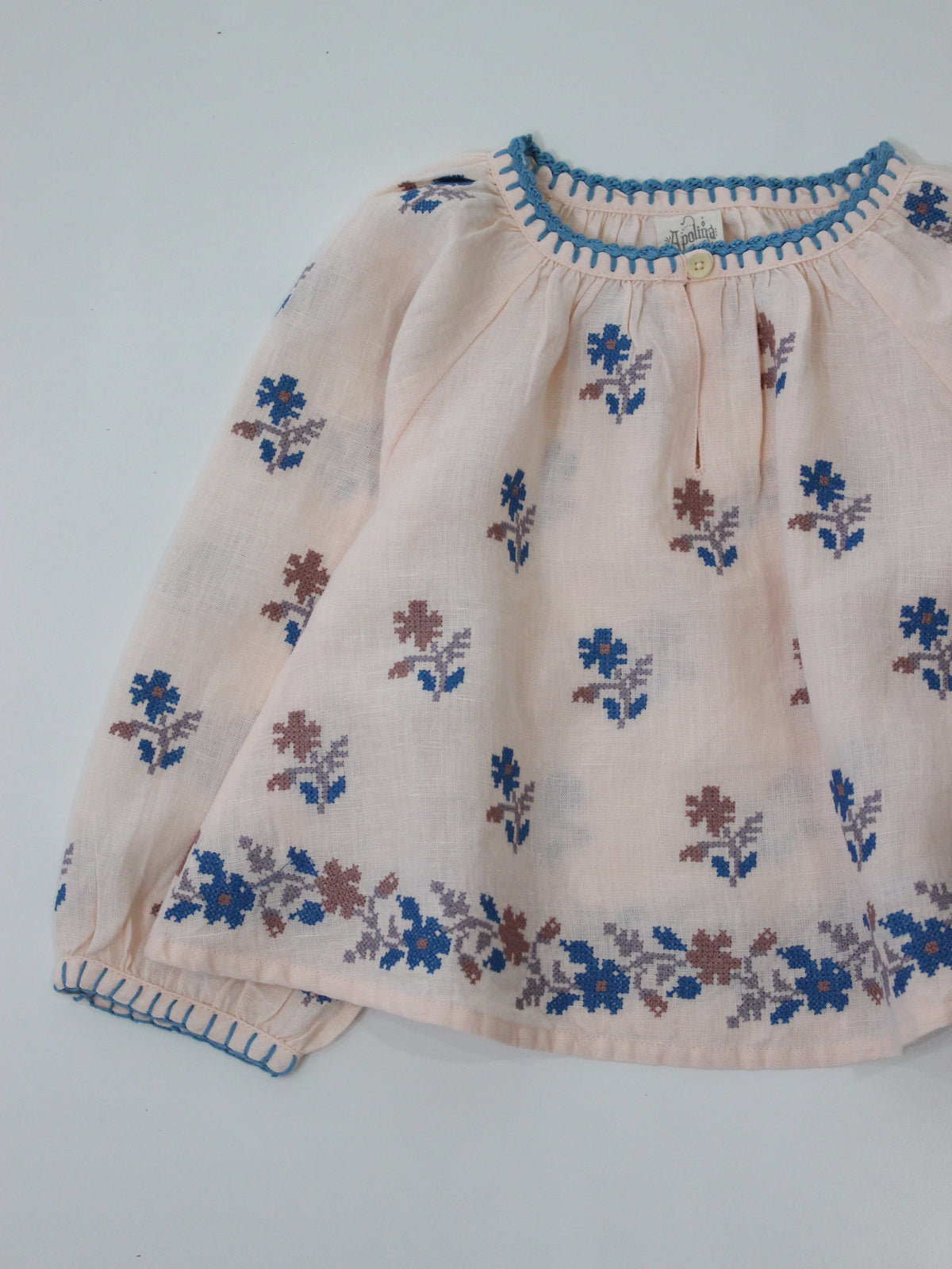 APOLINA  TAMARA BLOUSE - BLOSSOM