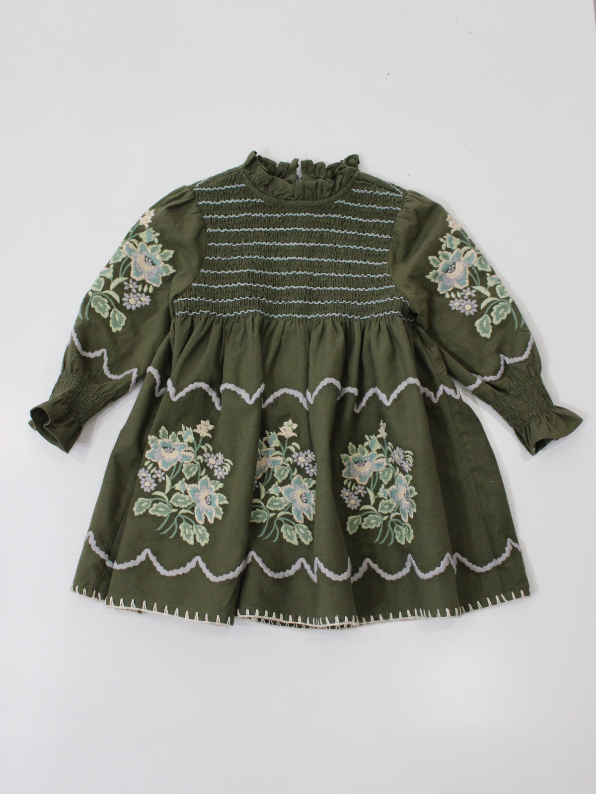 APOLINA  MIA DRESS - FOREST