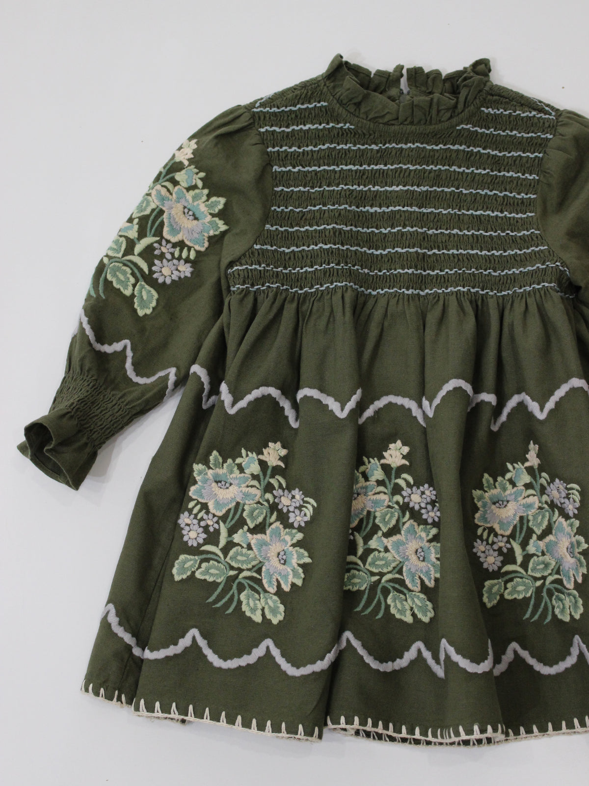 APOLINA  MIA DRESS - FOREST