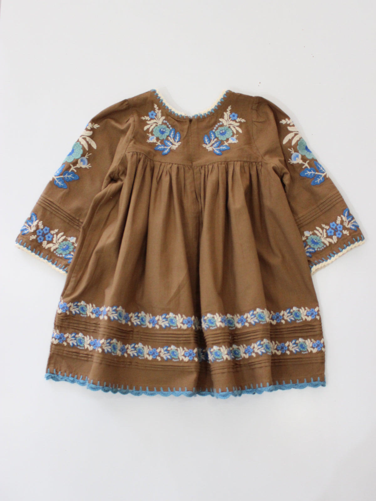 APOLINA  STEVIE LS DRESS - CHOCOLATE