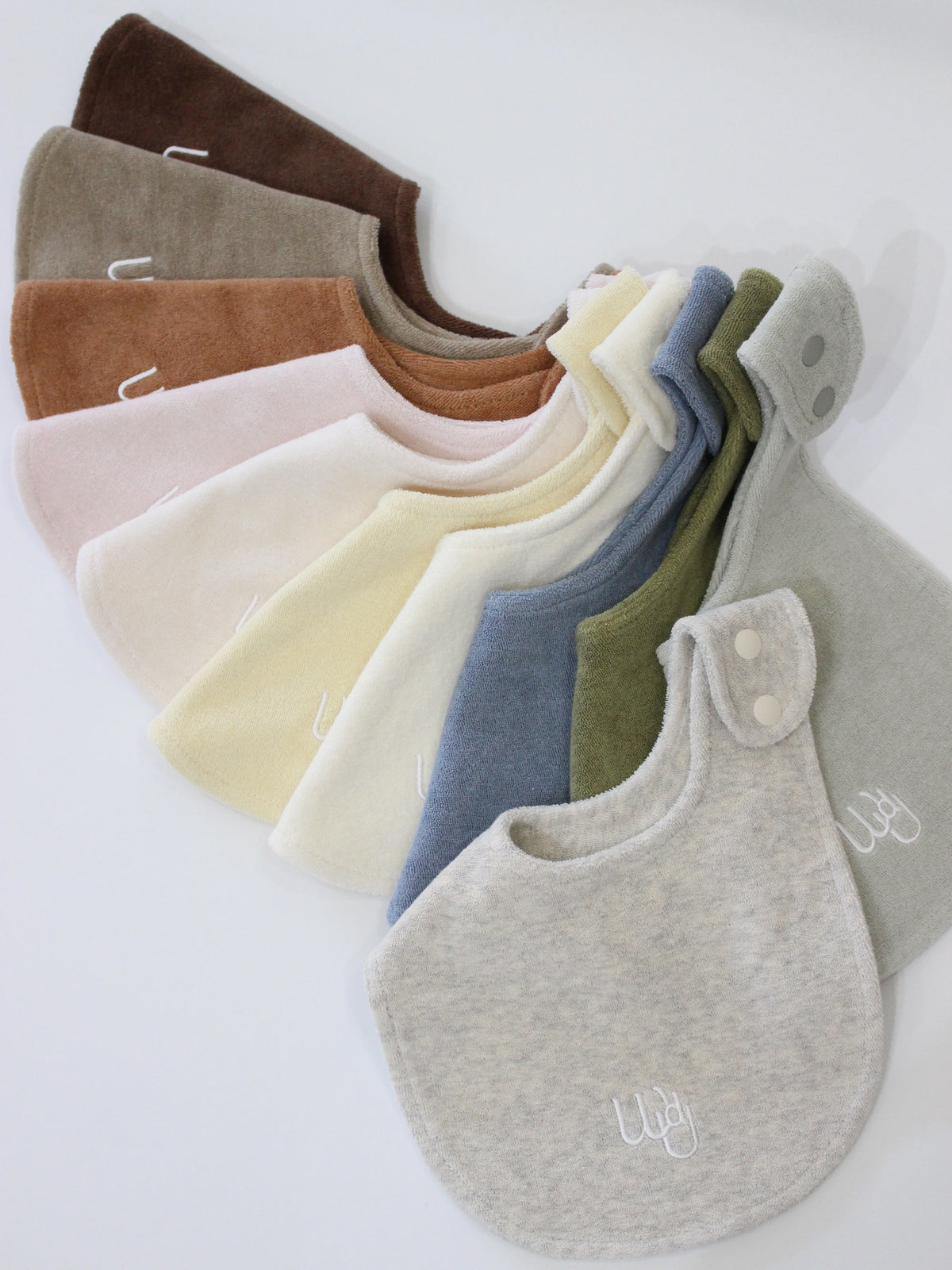 would U  cloud terry bibs　