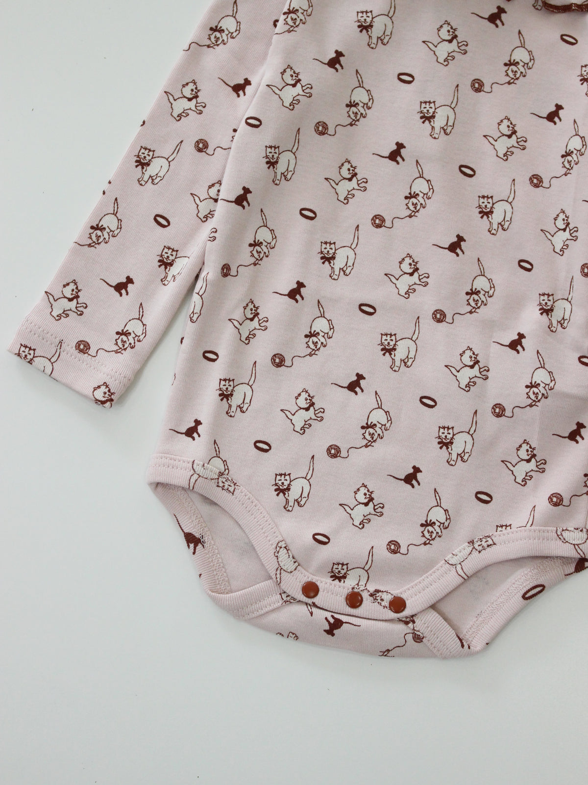 Misha & Puff   BABY PATTIE ONESIE  (CANDYFLOSS CAT & MOUSE)  26wi Drop1