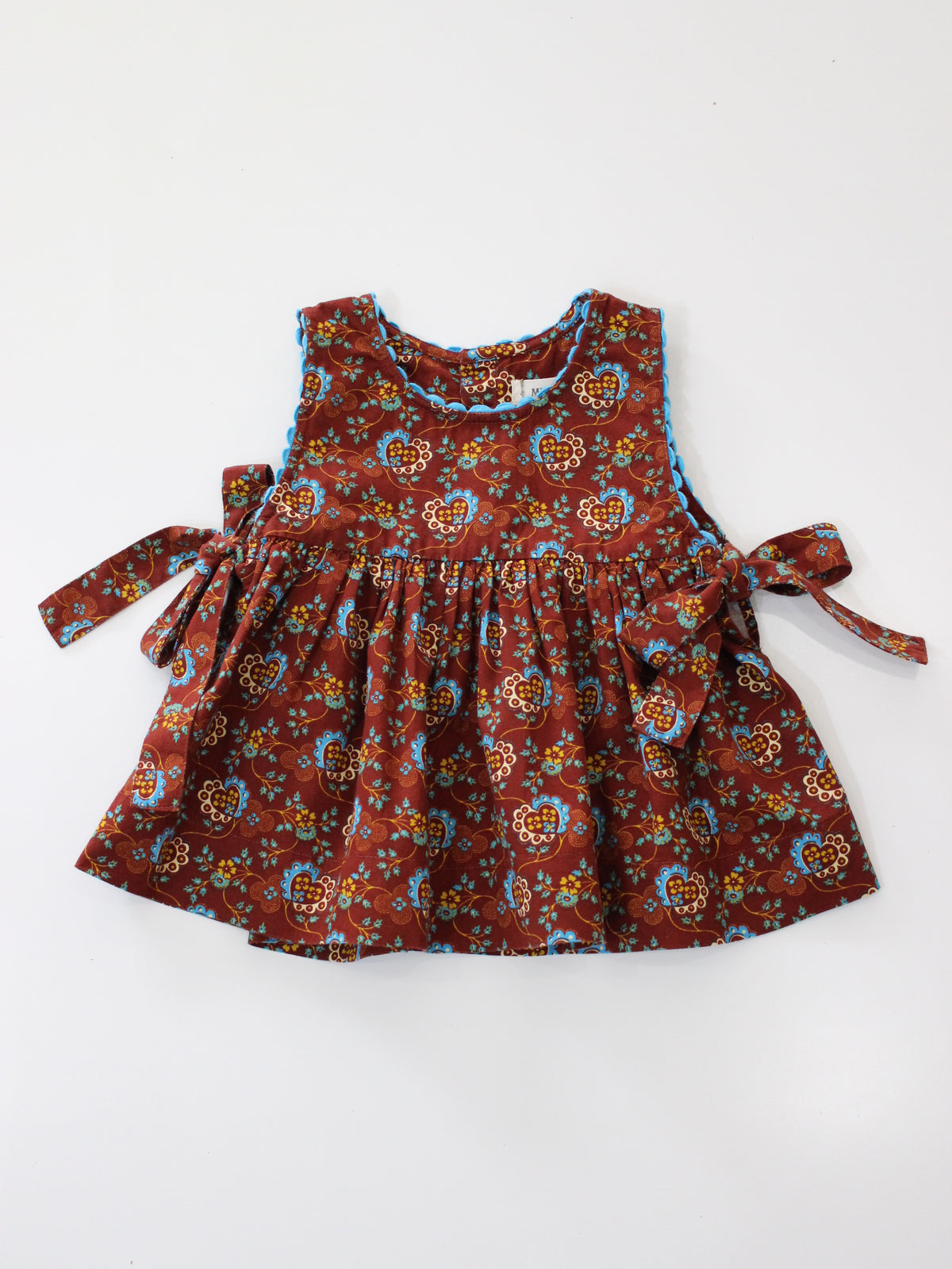 Misha & Puff  LOTTIE TOP (CEDAR CALICO HEARTS)  26wi Drop1