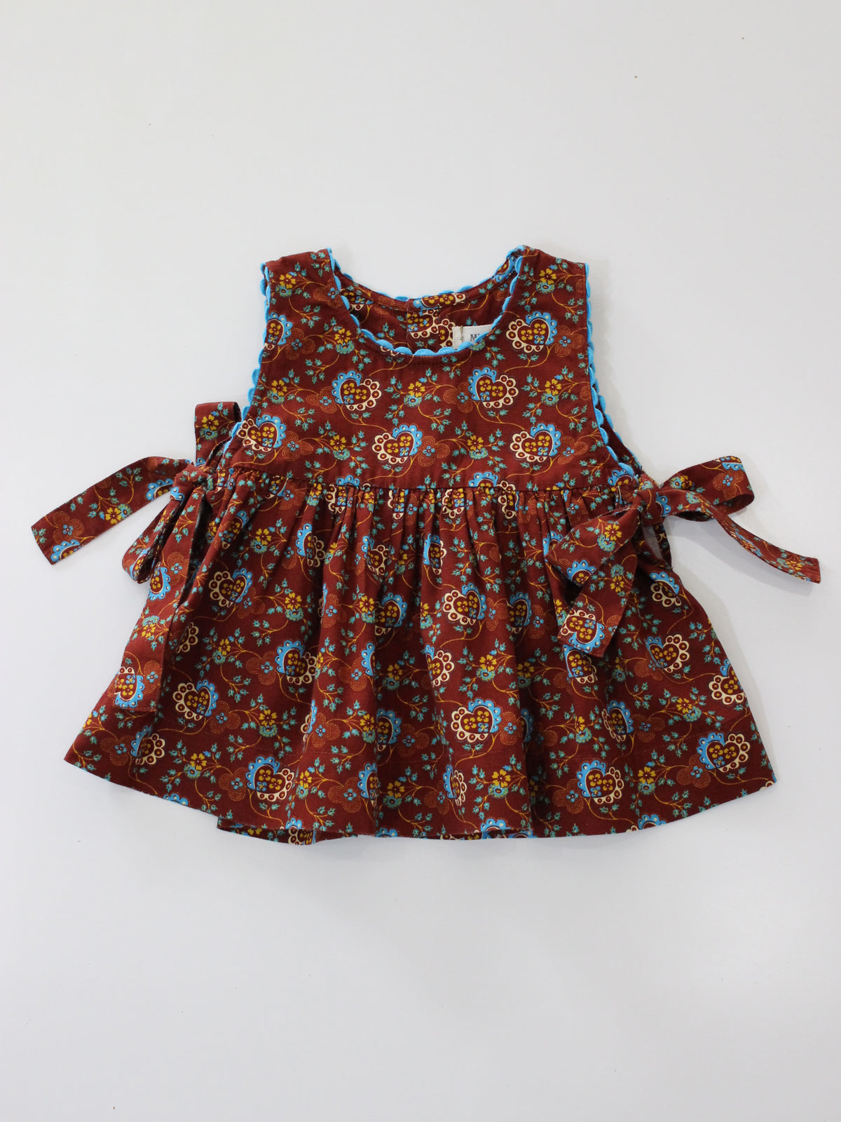 Misha & Puff  LOTTIE TOP (CEDAR CALICO HEARTS)  26wi Drop1