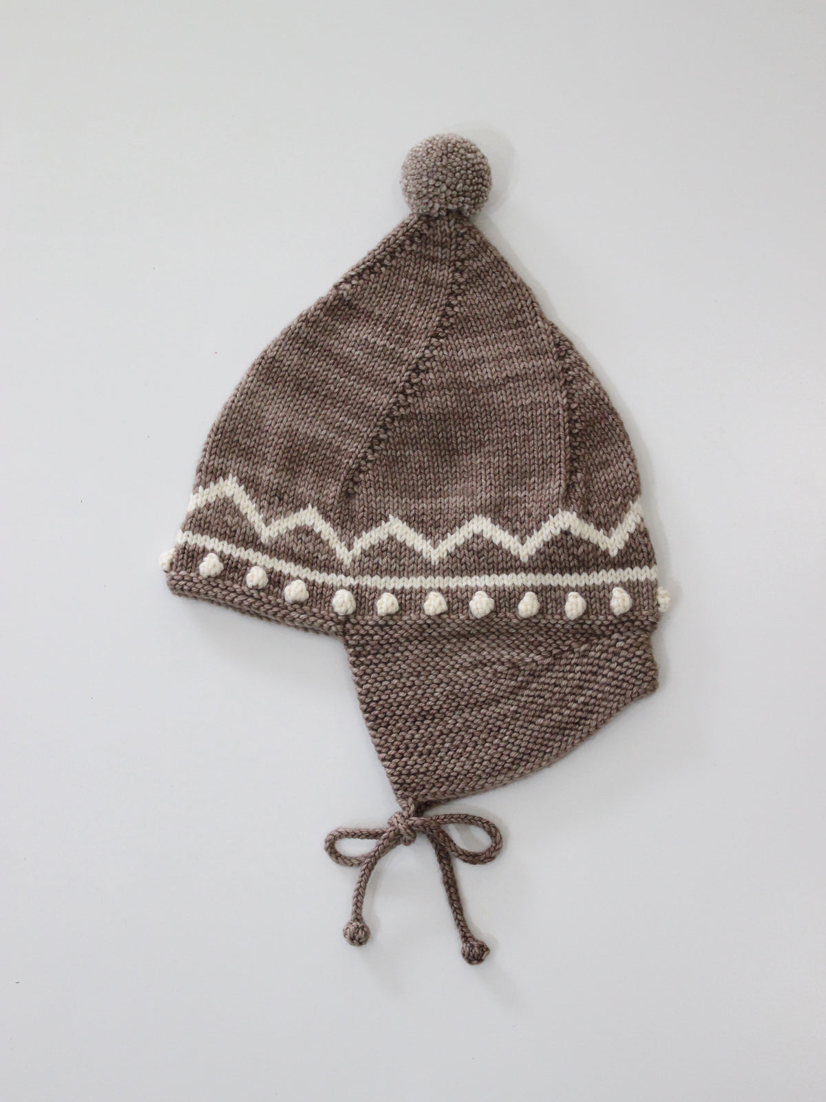 Misha & Puff   ZIG ZAG POINTY PEAK HAT  BRUT  26WI Drop1