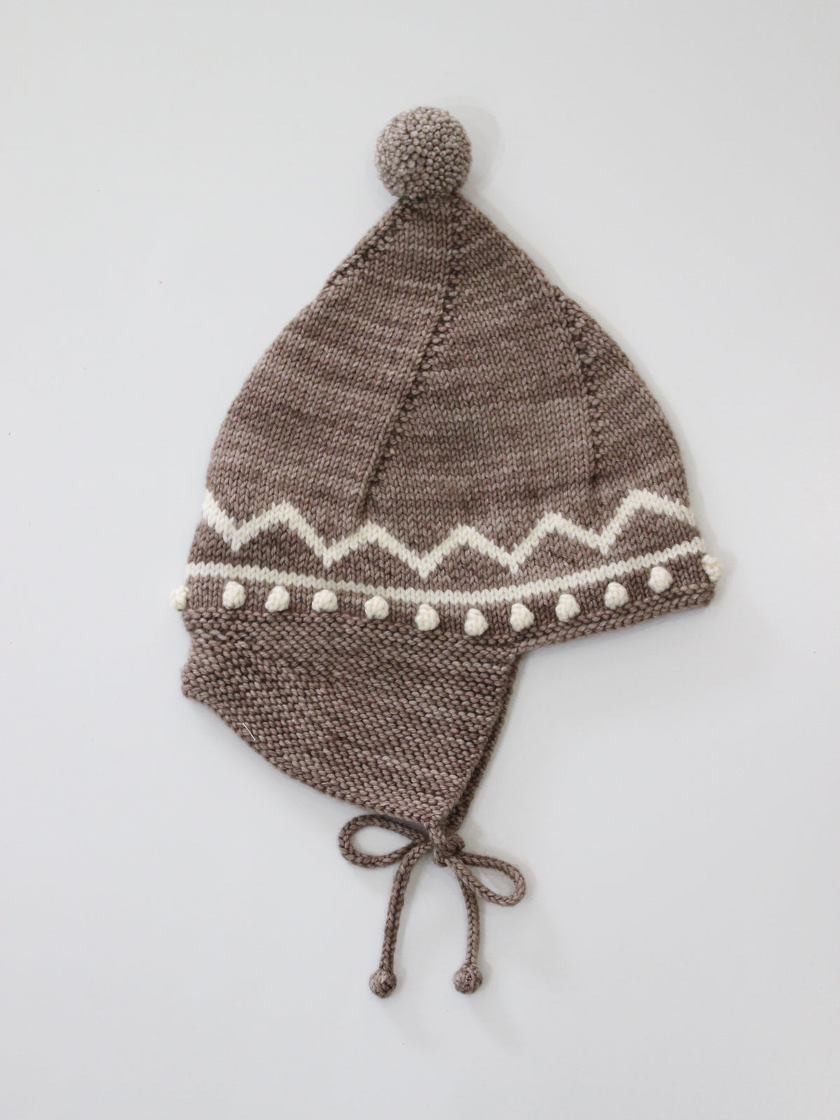 Misha & Puff   ZIG ZAG POINTY PEAK HAT  BRUT  26WI Drop1