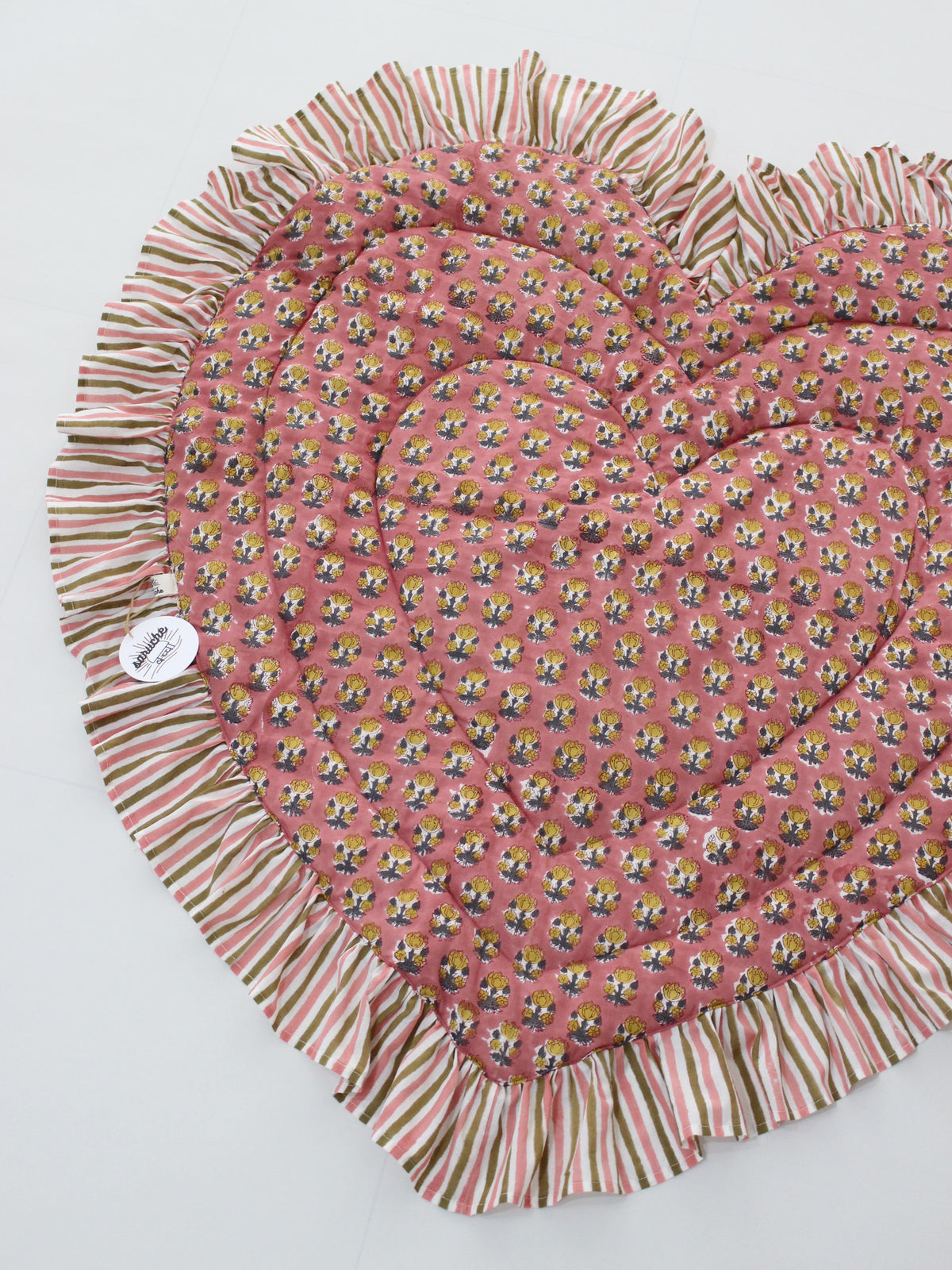 saruche  Heart Frill Mat　ピンク　RESONASON Limited Edition