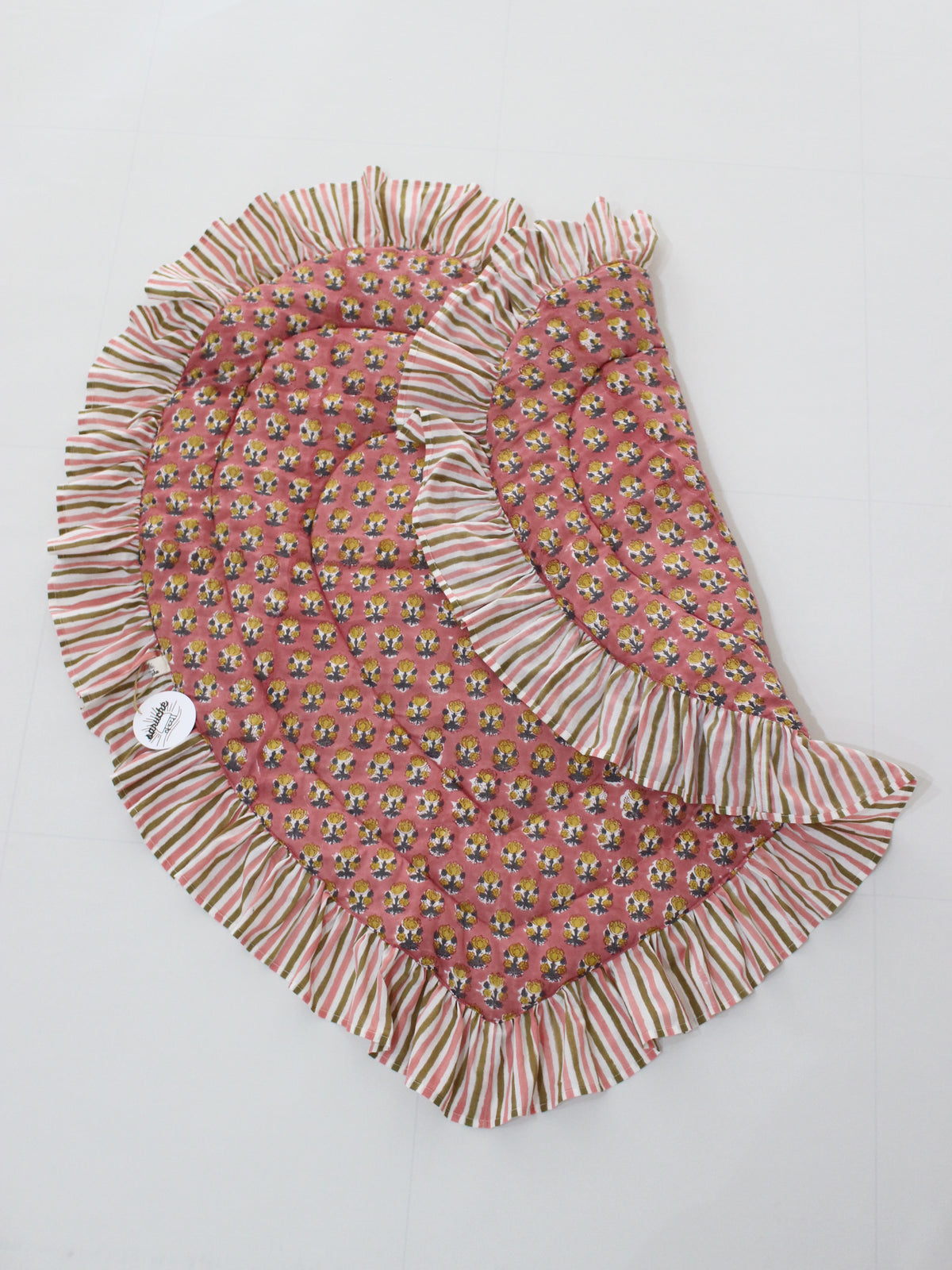 saruche  Heart Frill Mat　ピンク　RESONASON Limited Edition