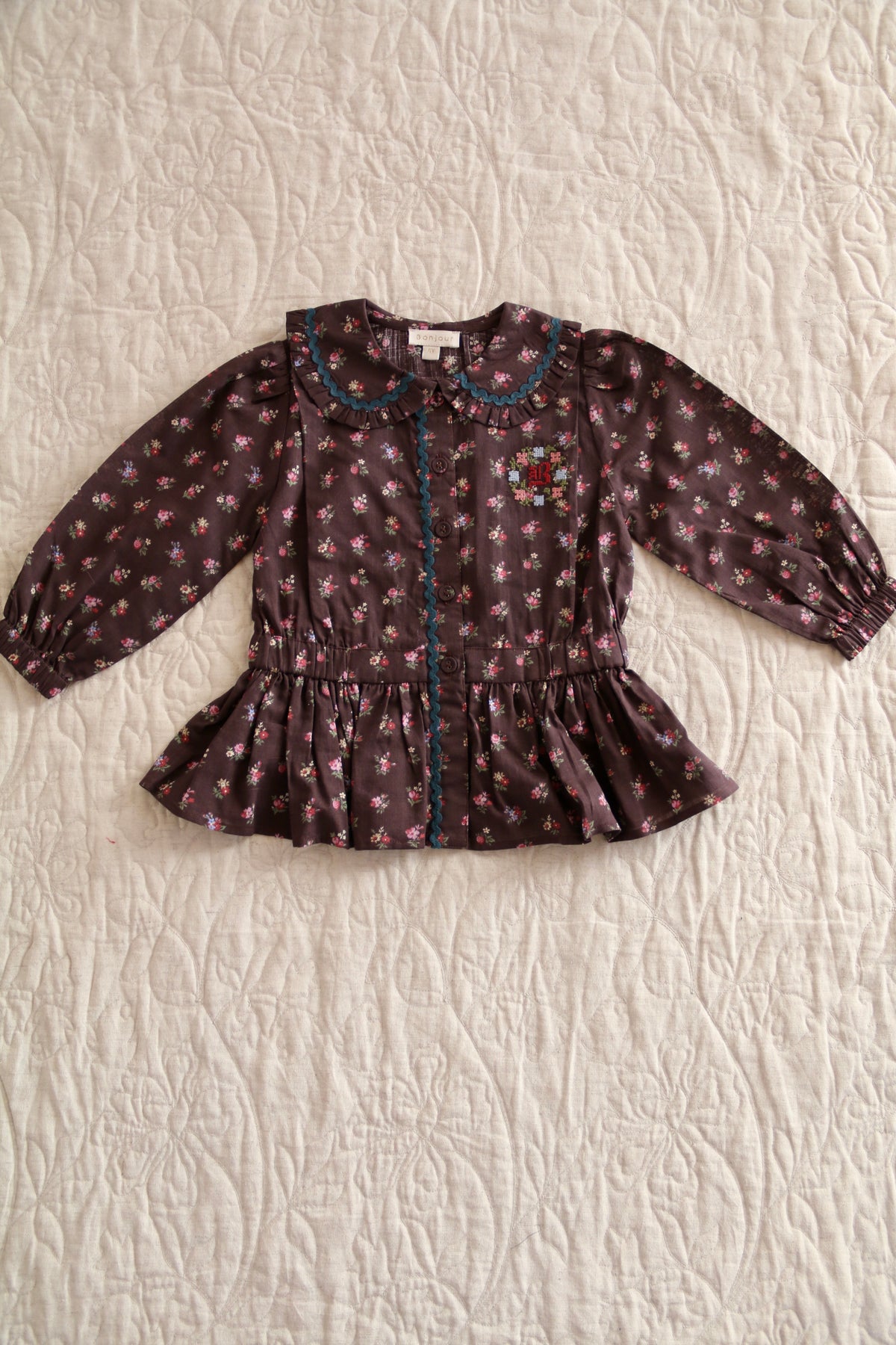 BONJOUR DIARY  Blouse Little bouquet print