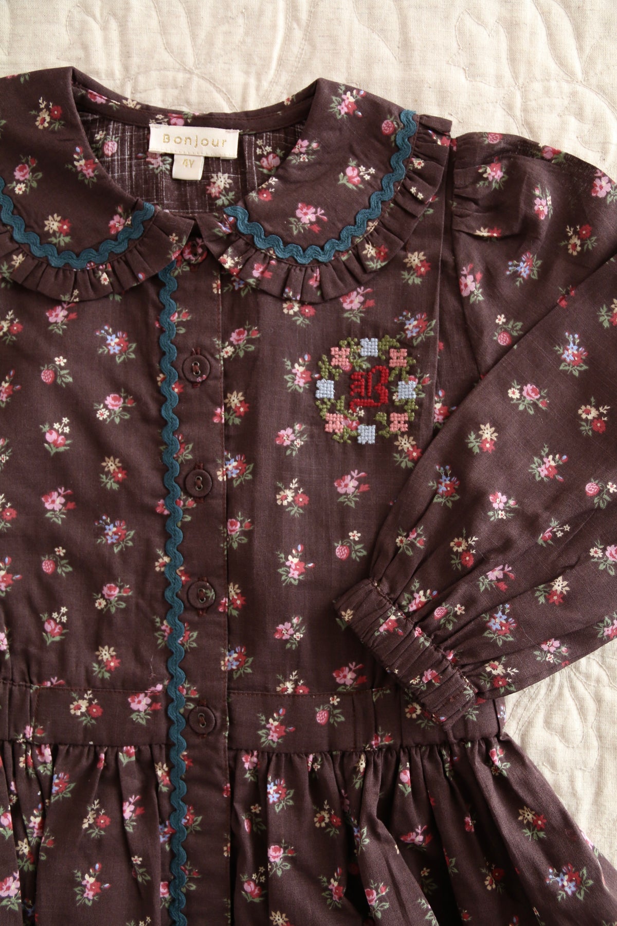 BONJOUR DIARY  Blouse Little bouquet print