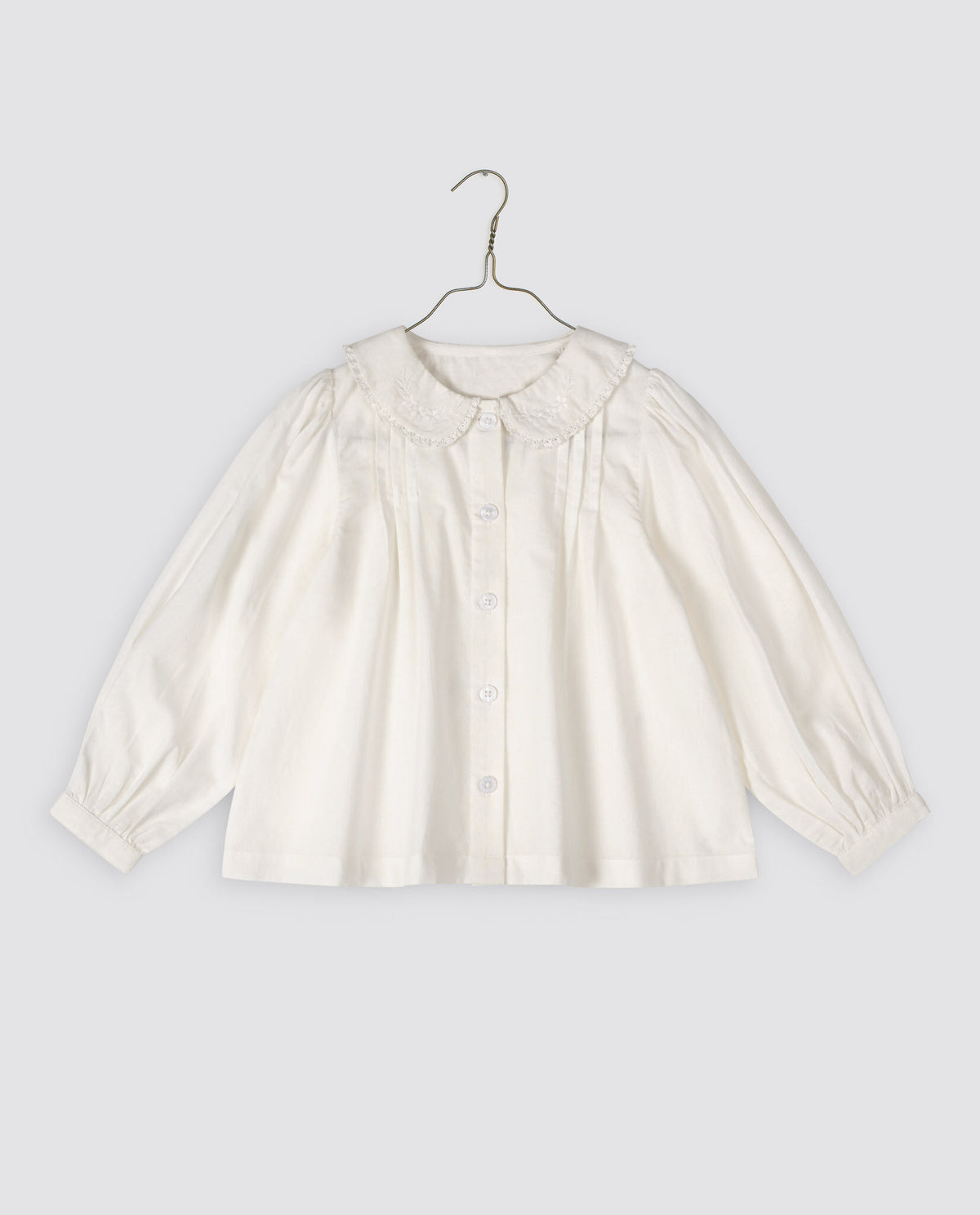 little cotton clothes  Ivy Blouse Off White