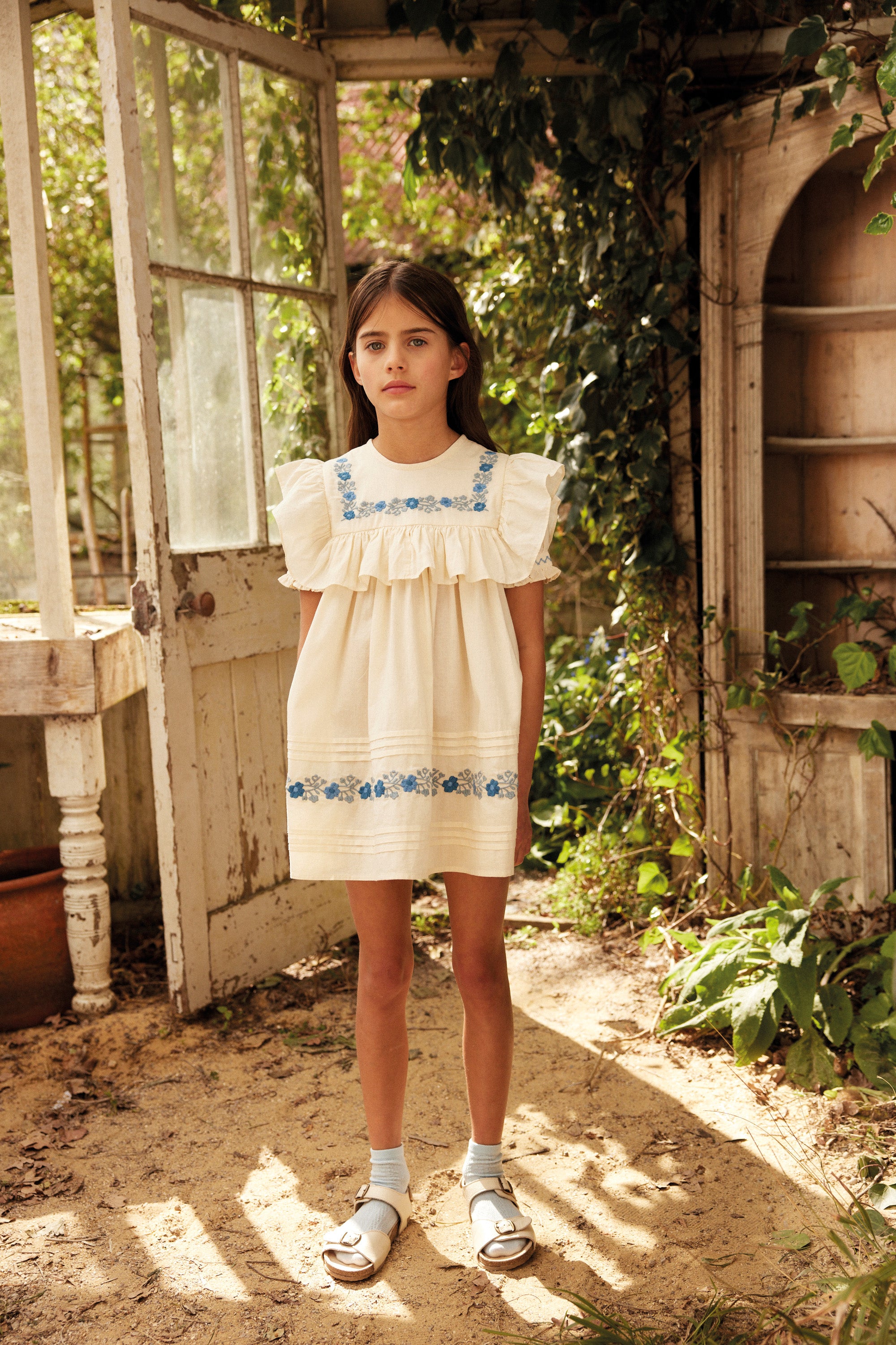 APOLINA  JOSEPHINE DRESS  CREAM