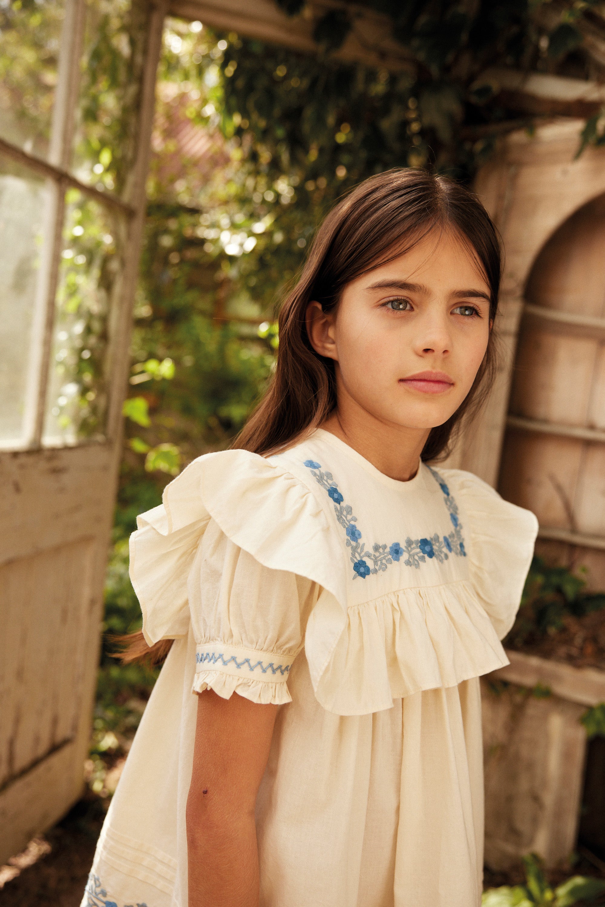 APOLINA  JOSEPHINE DRESS  CREAM