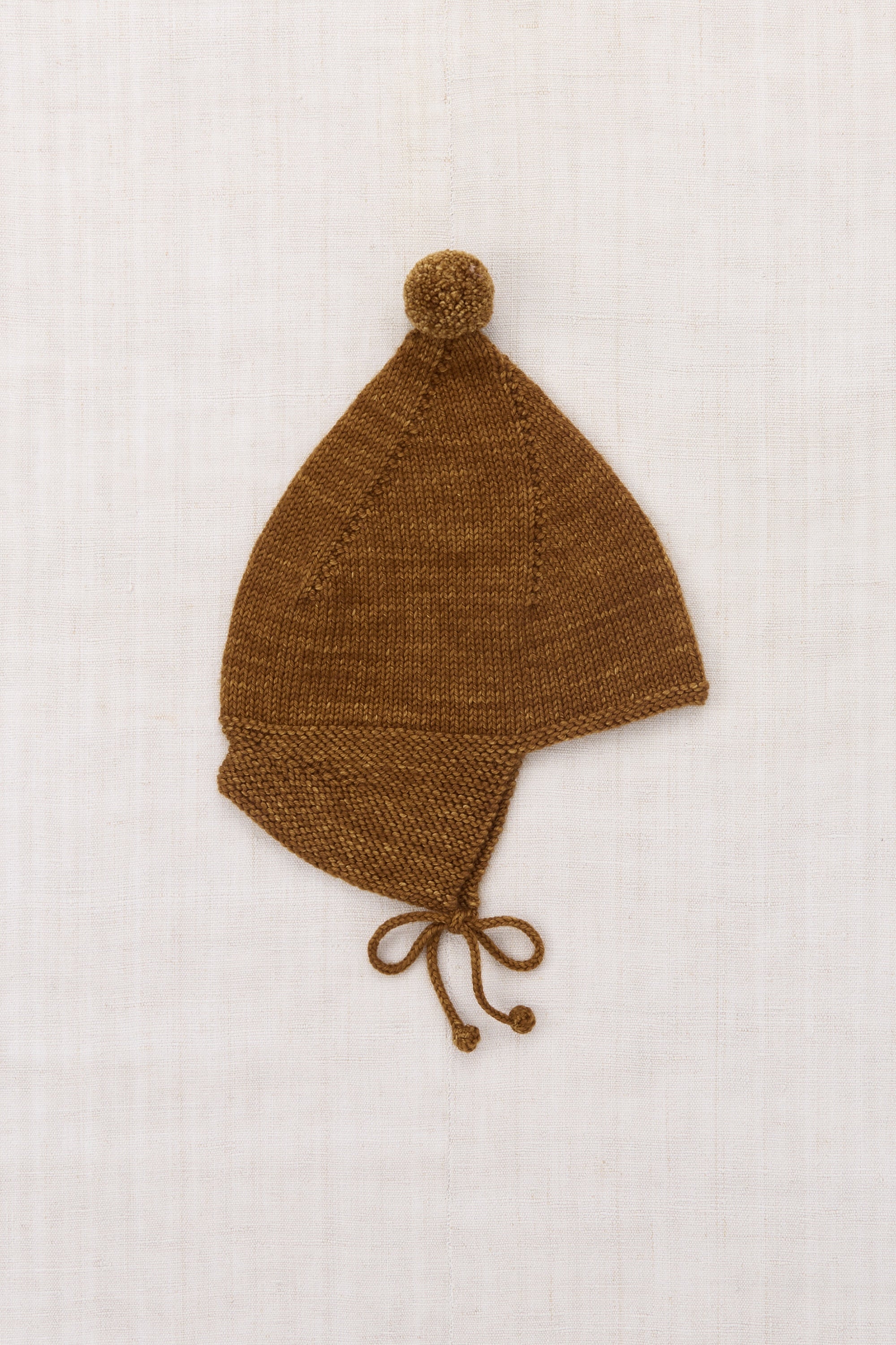 Misha & Puff POINTY PEAK HAT NUTMEG  26FA Drop2