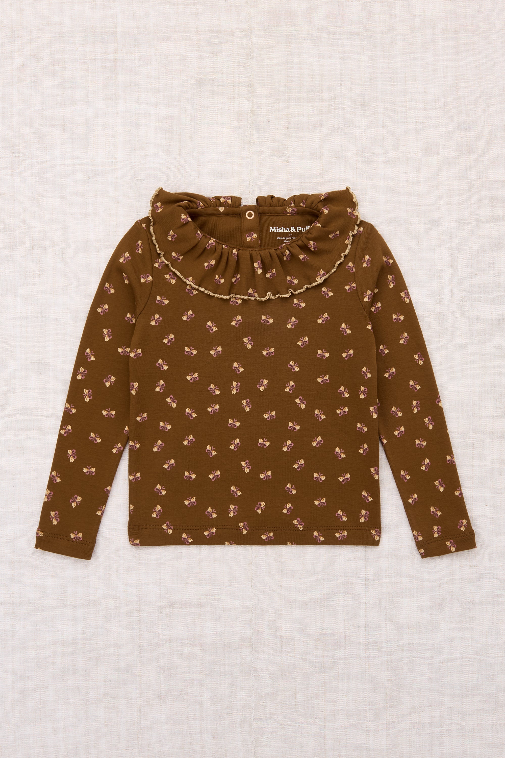 Misha & Puff  PALOMA TOP  NUTMEG MARIPOSA   26FA Drop2
