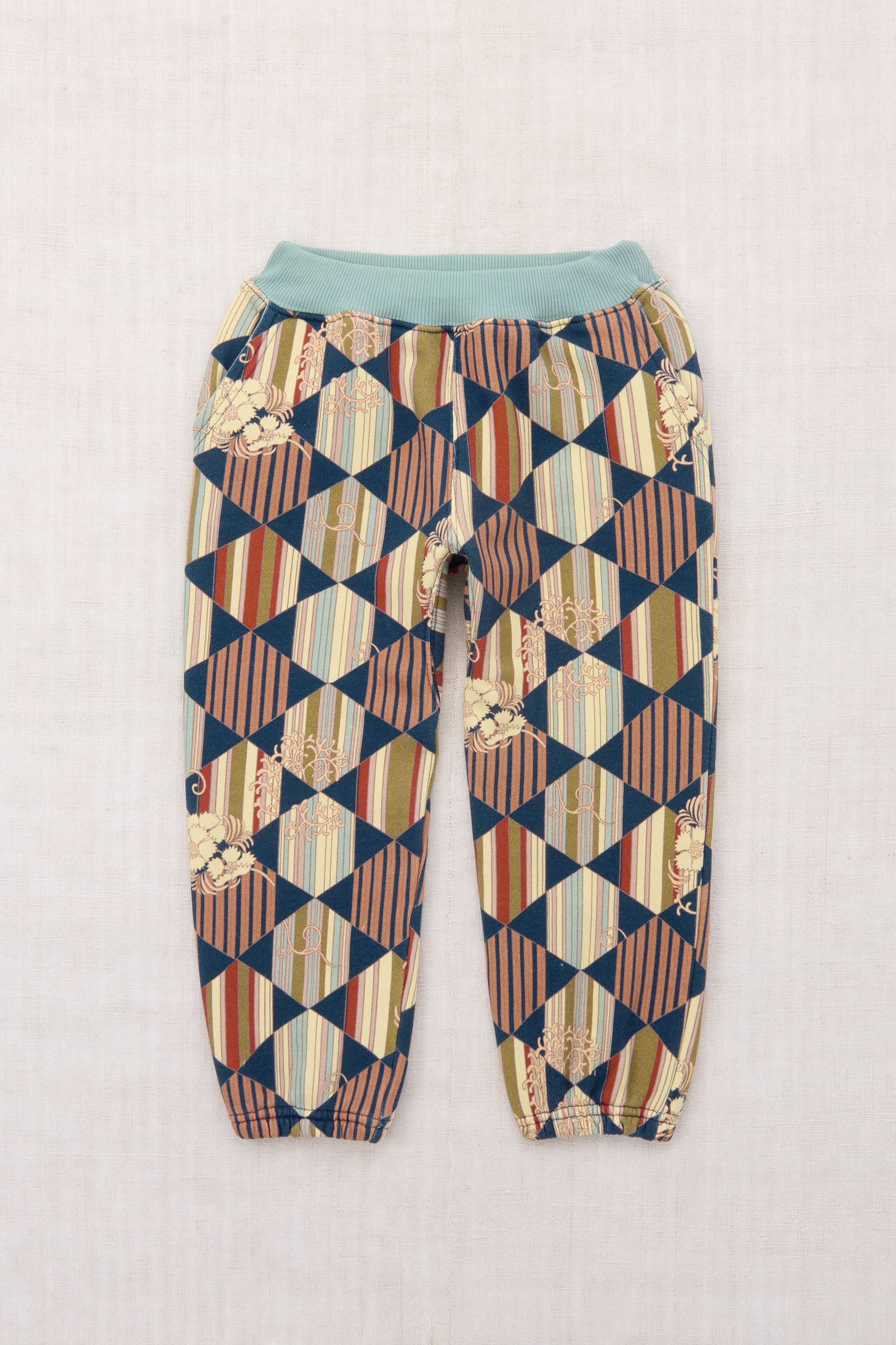 Misha & Puff　GYMCLASS JOGGER (MARINE BLUE TESSELLATION)　26aw Drop1