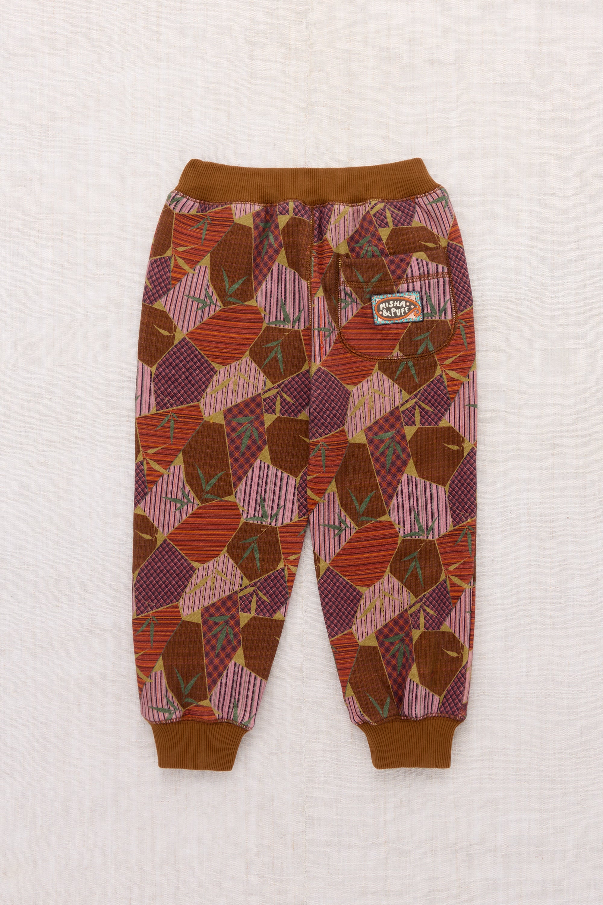 Misha & Puff  COURT JOGGER ANTIQUE ROSE KYOTO  26FA Drop2