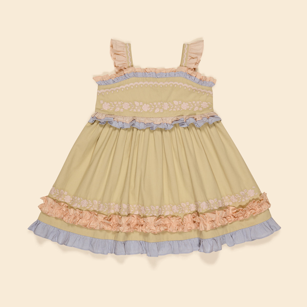 APOLINA LUCINDA SUNDRESS - CLOUD