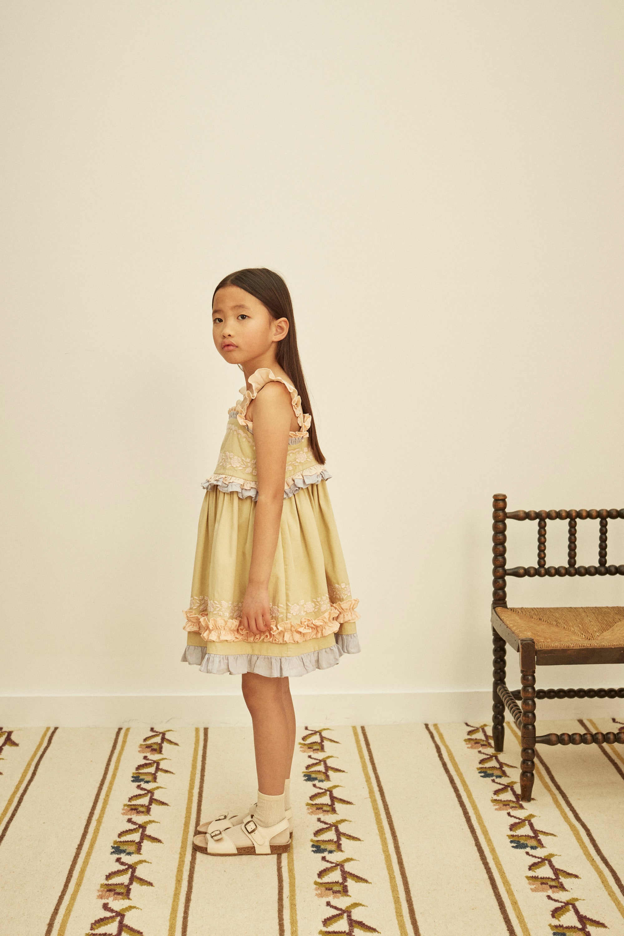 APOLINA LUCINDA SUNDRESS - CLOUD