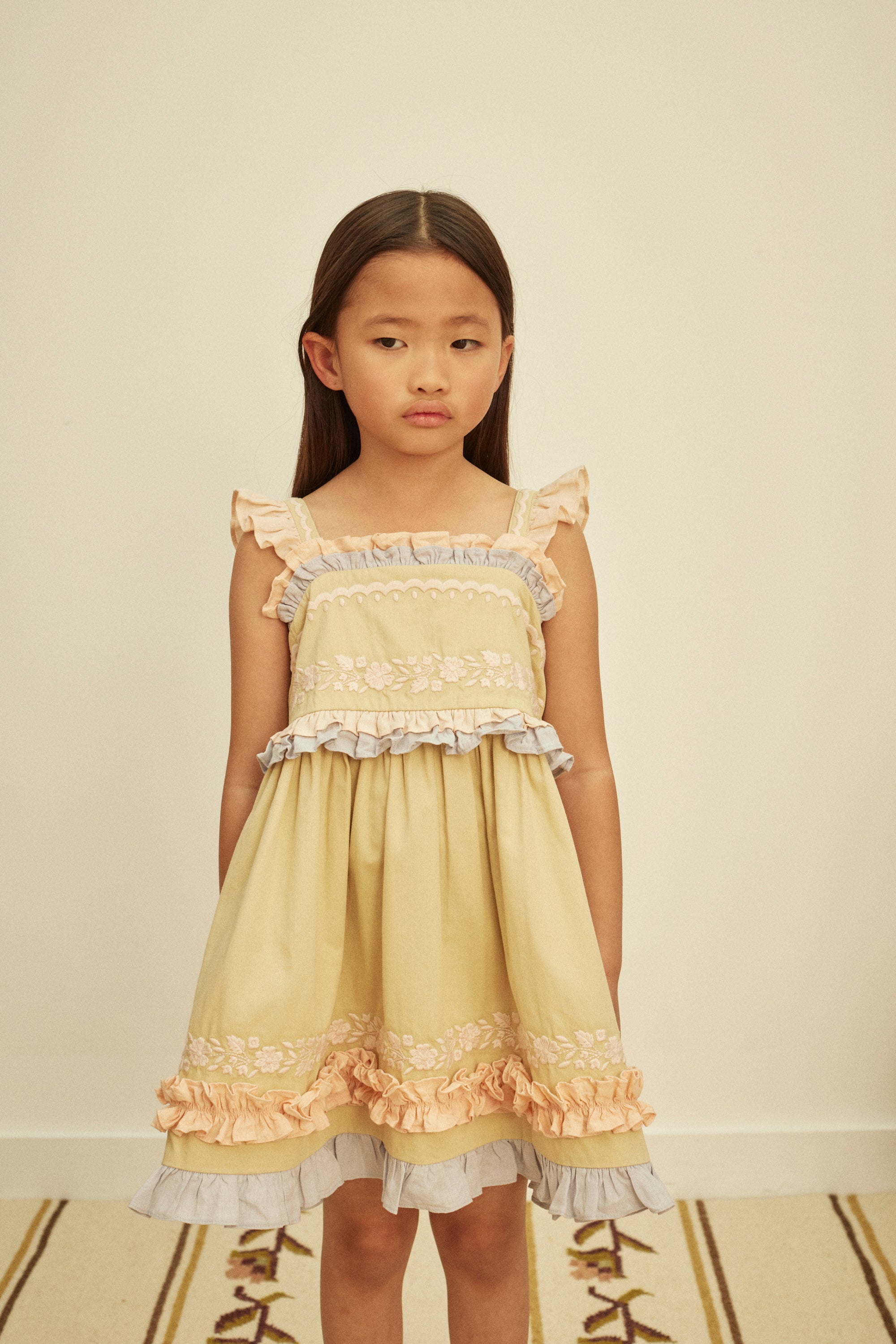 APOLINA LUCINDA SUNDRESS - CLOUD