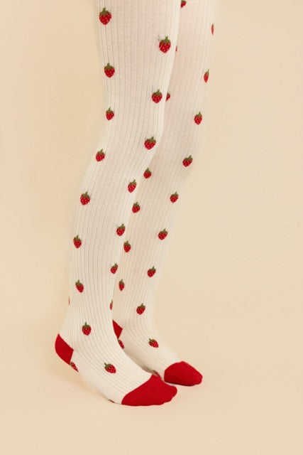 Flöss  Vera Tights 2-pack  Glitter Berry Mix