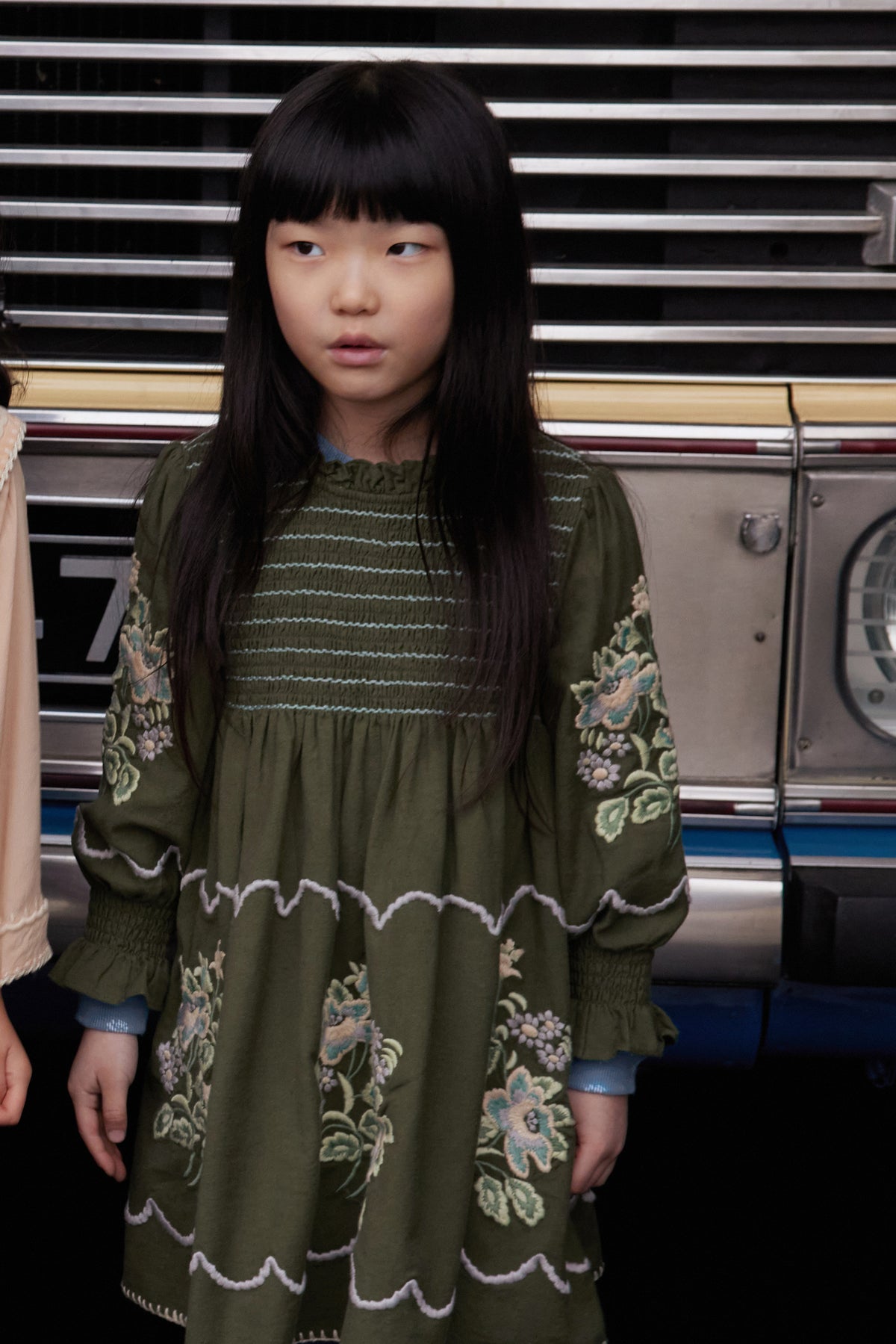 APOLINA  MIA DRESS - FOREST