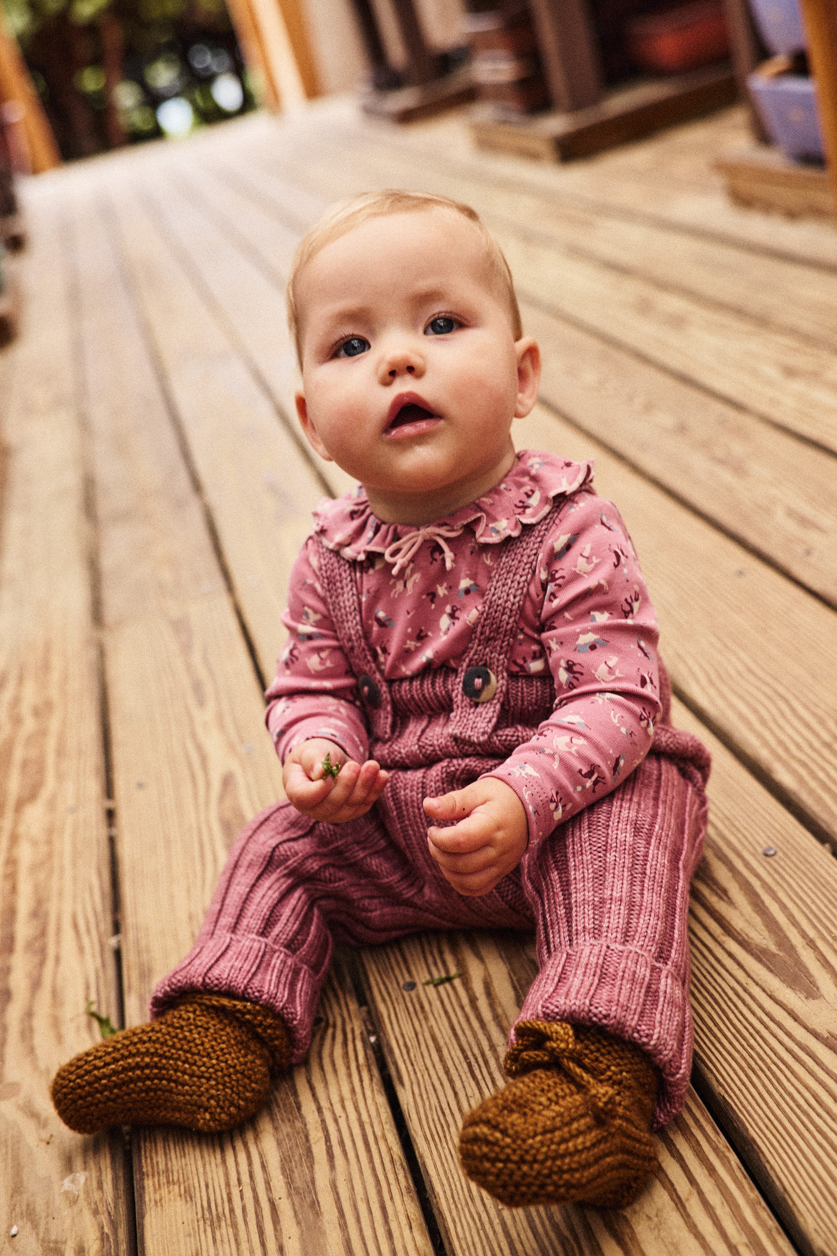 Misha & Puff　BABY RIB LONGIES (ONSEN) 　26aw Drop1