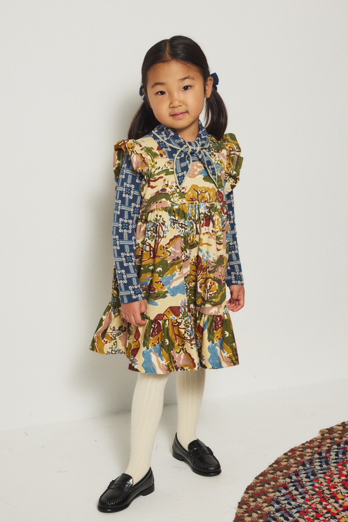 Misha & Puff  SCOUT TOP (MOONLIGHT RAILROAD FLORAL)  26wi Drop1