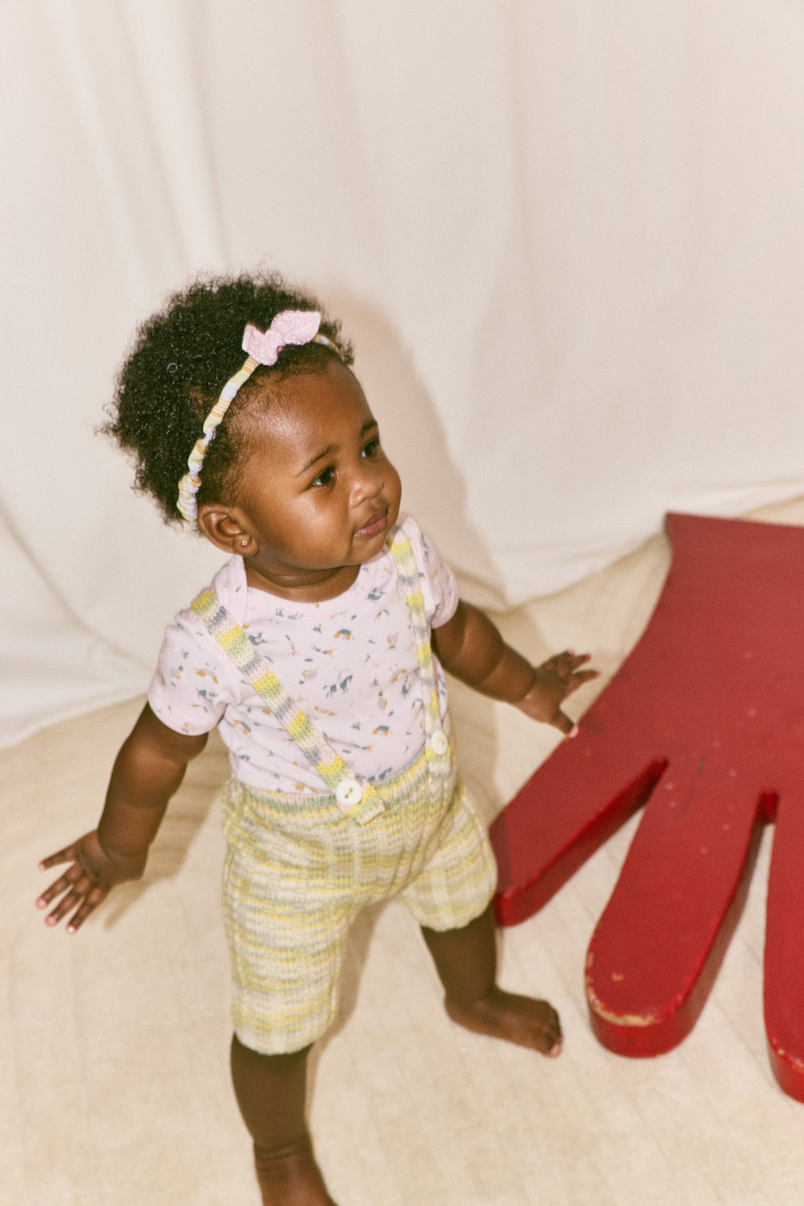 Misha & Puff BABY LAP ONESIE AURA CIRCUS 26ss Drop1