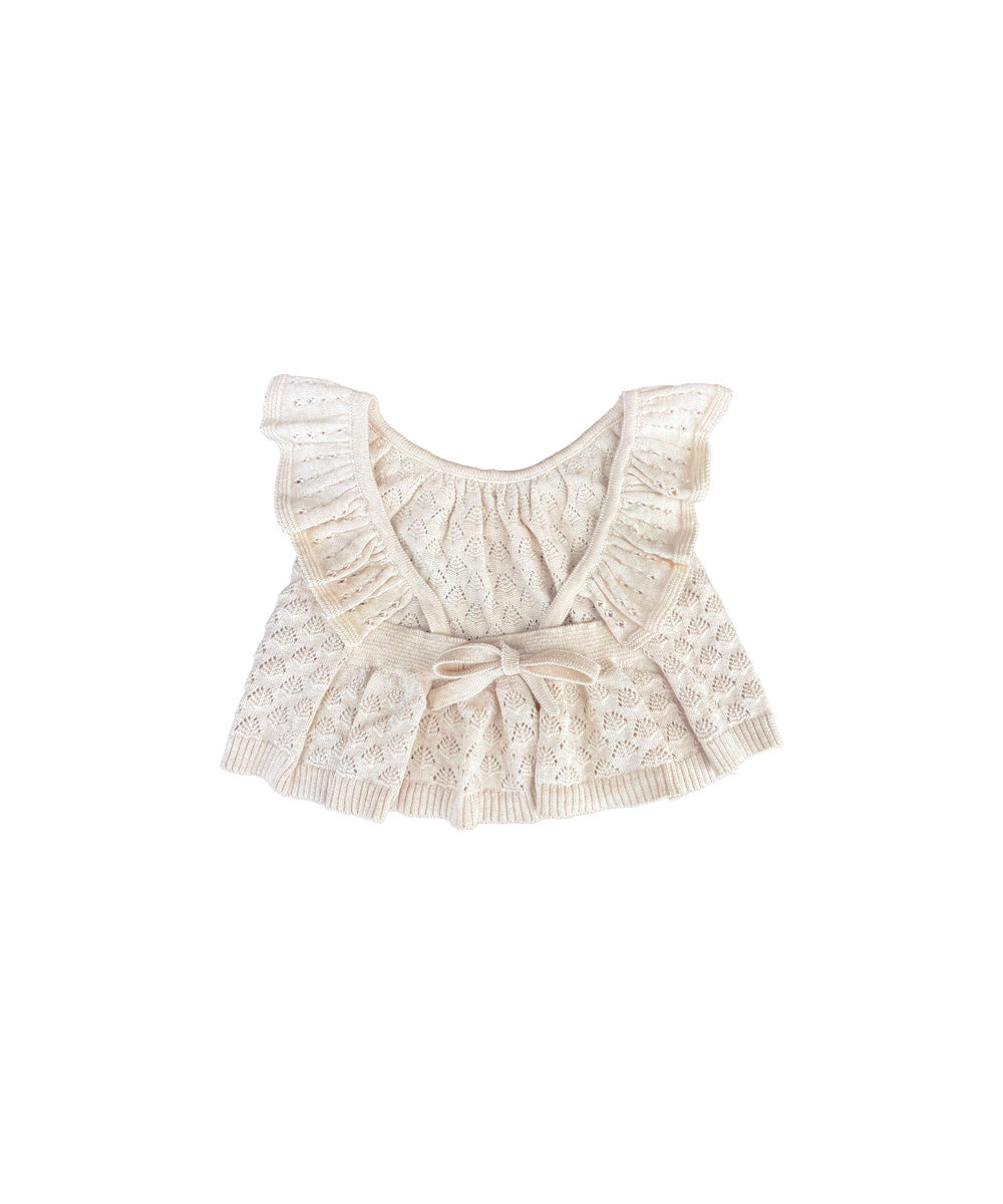 MABLI　ELENA VEST  SHELL MELANGE