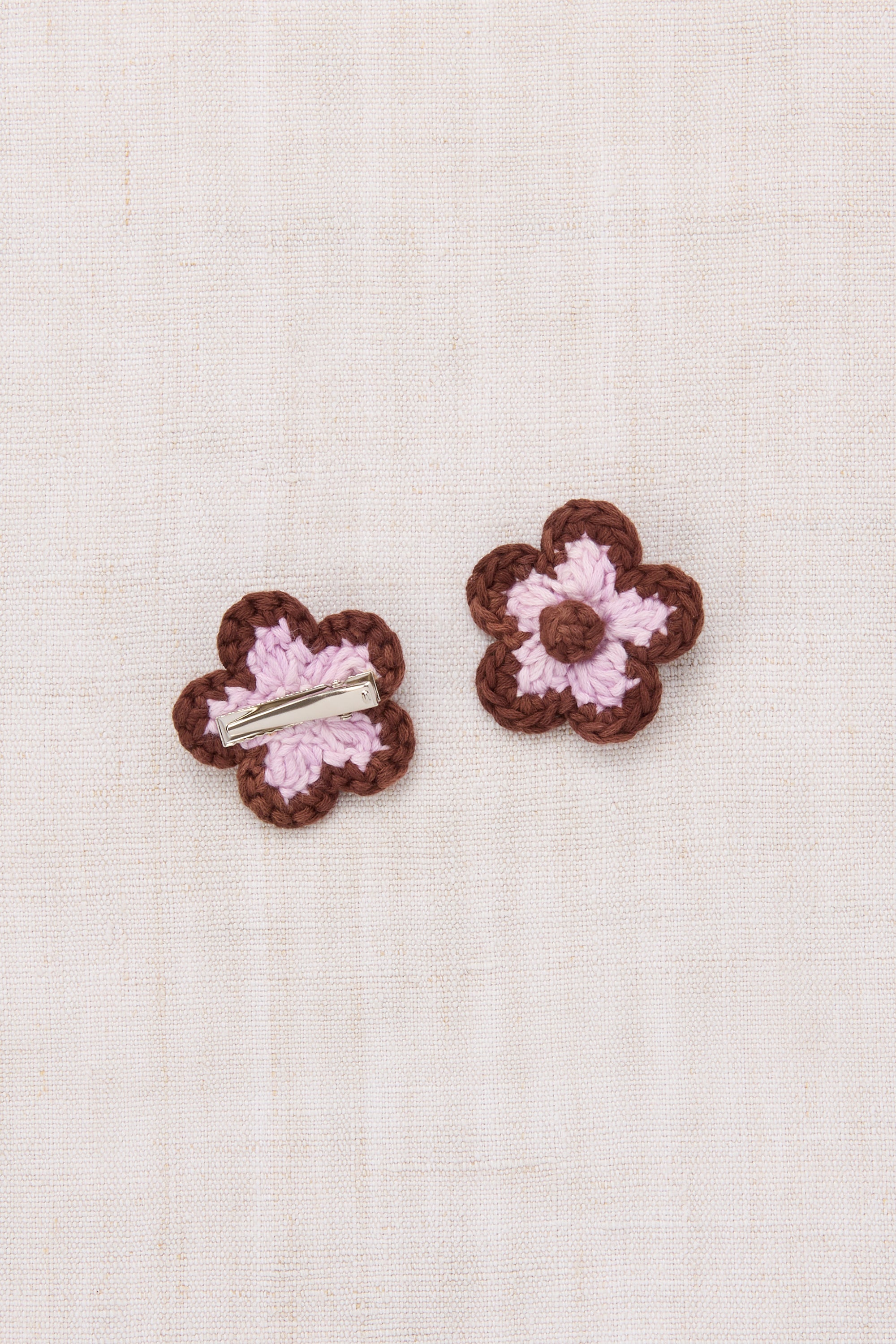 Misha & Puff MEDIUM FLOWER CLIP SET AURA 26ss Drop2